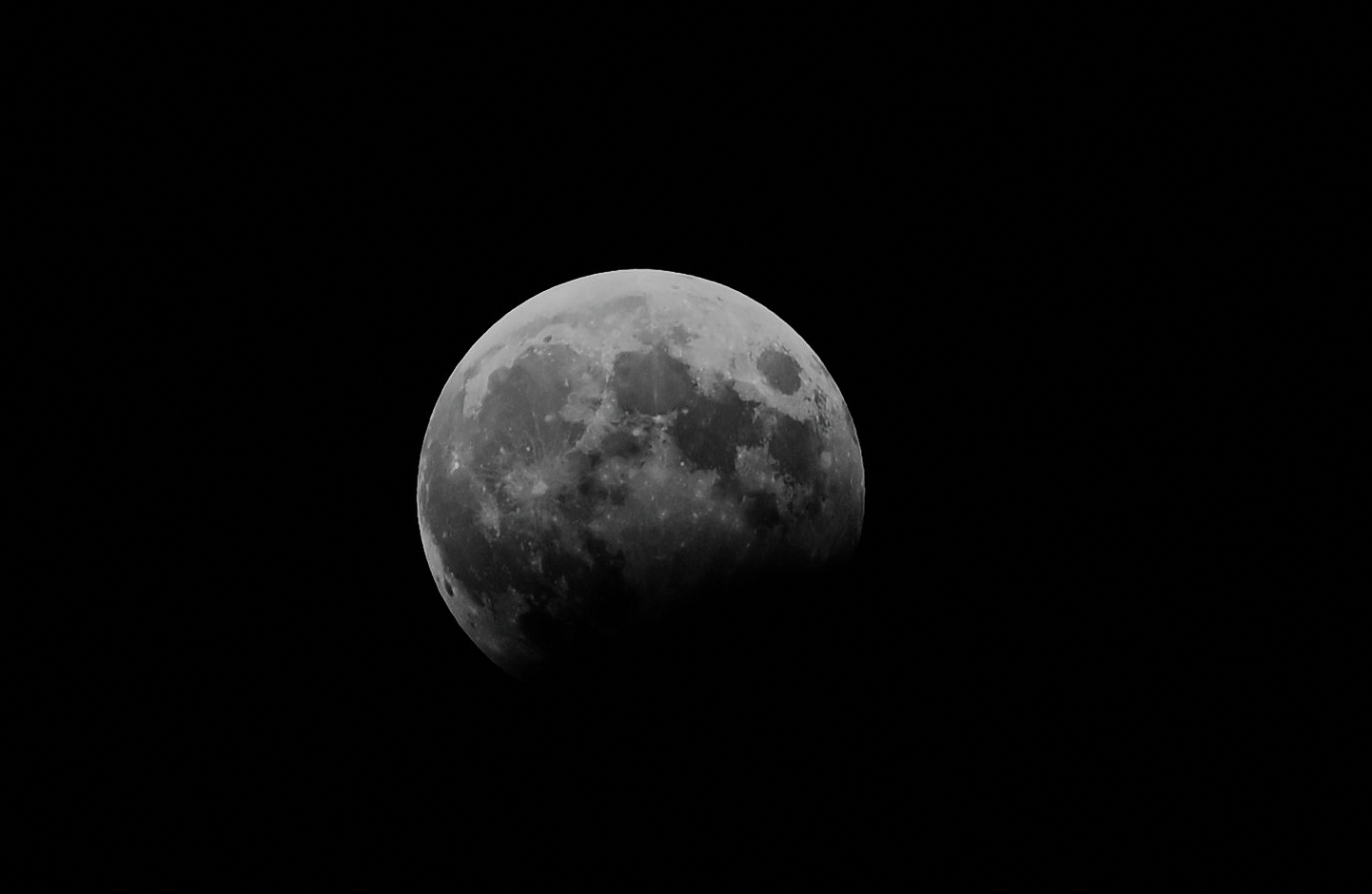 Eclisse parziale di luna