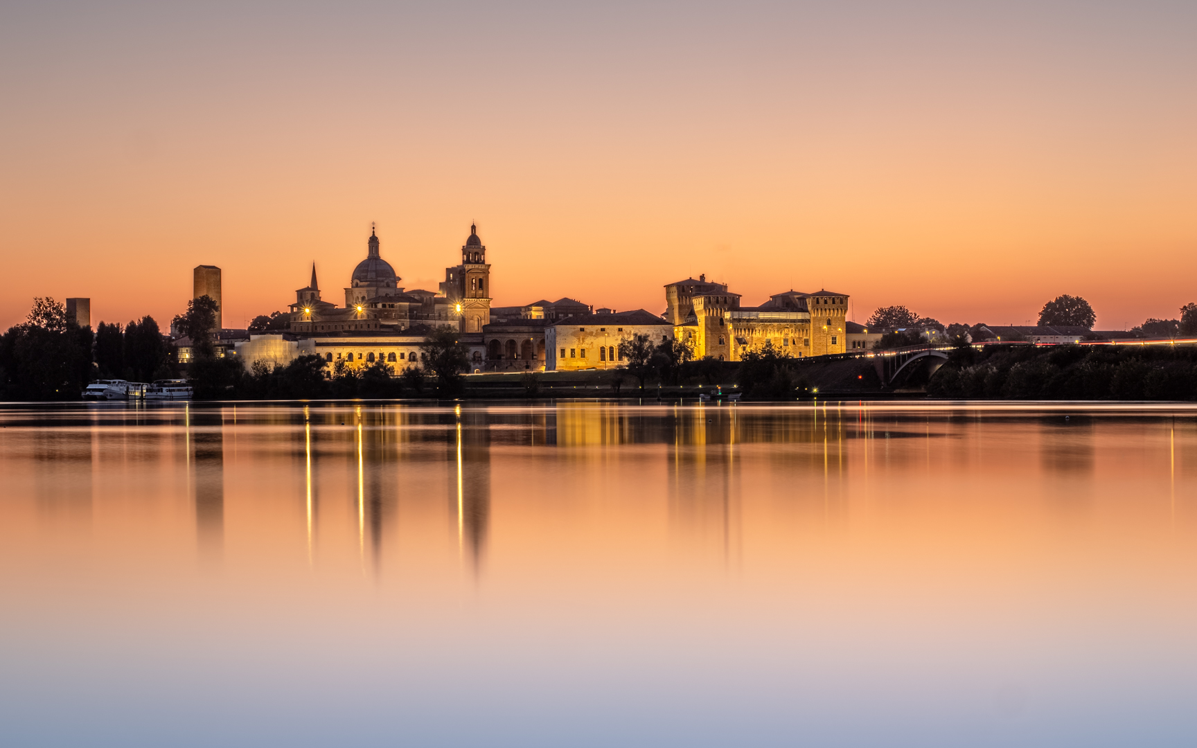 Mantua skyline