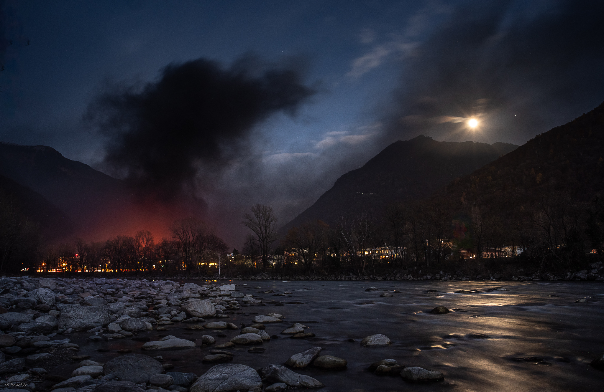 Dopo-lavoro (L'incendio)
