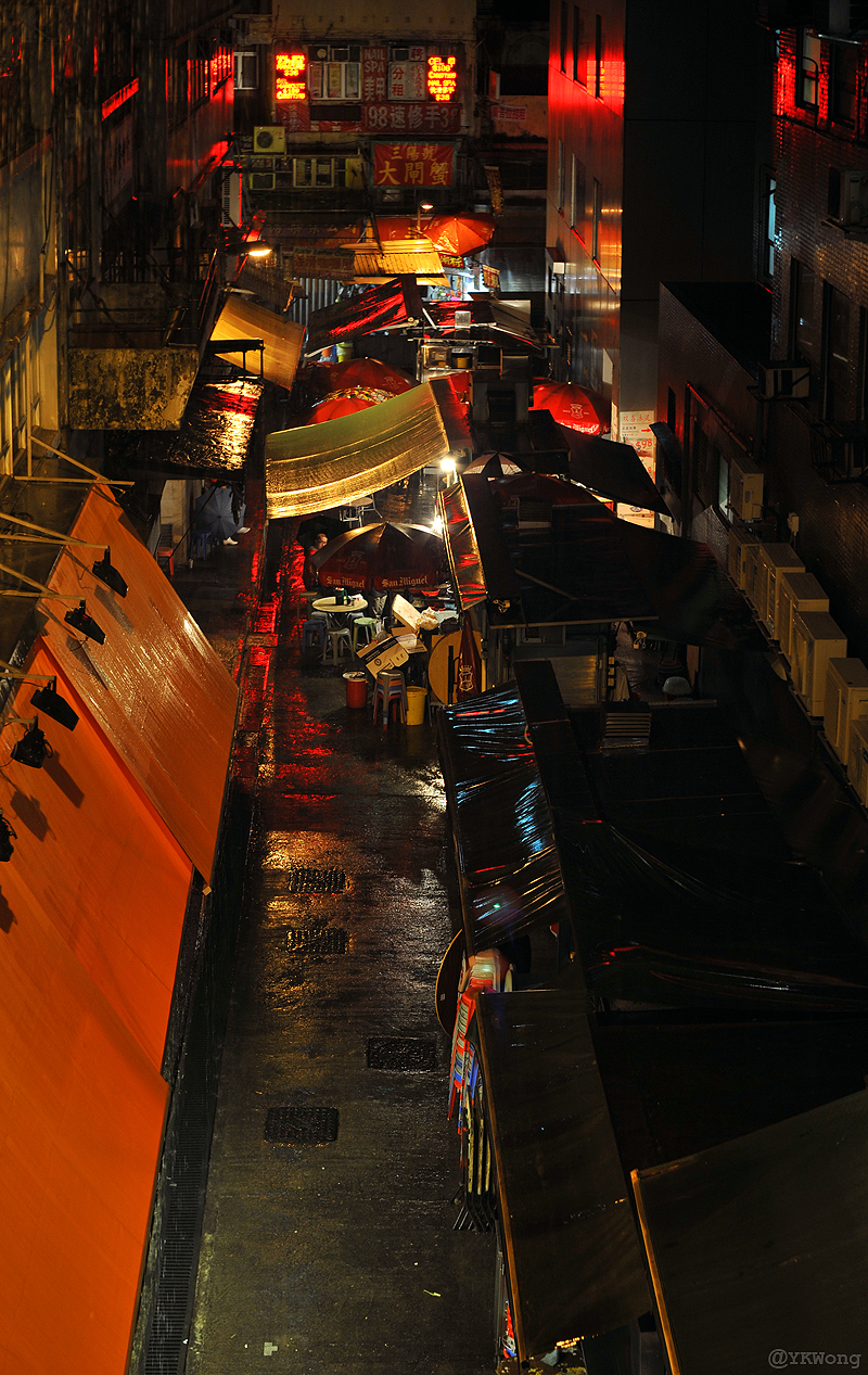 Rainning Night Market