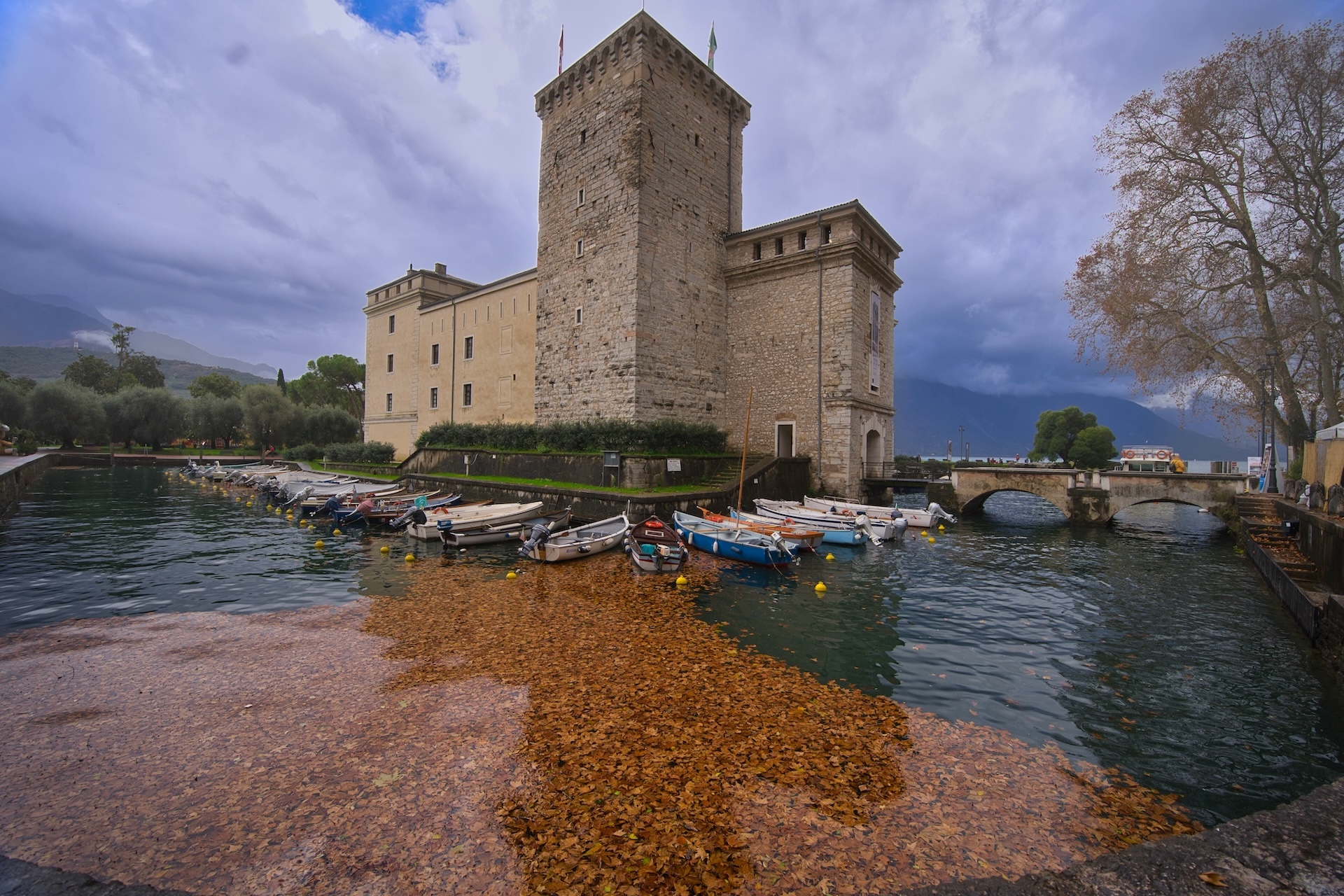 the Rocca after the storm