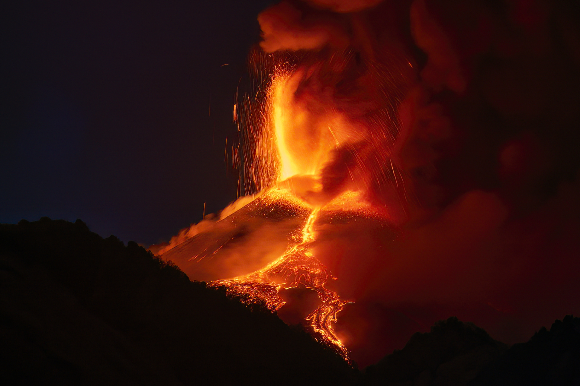 Etna Paroxysm 01/12/2023 2