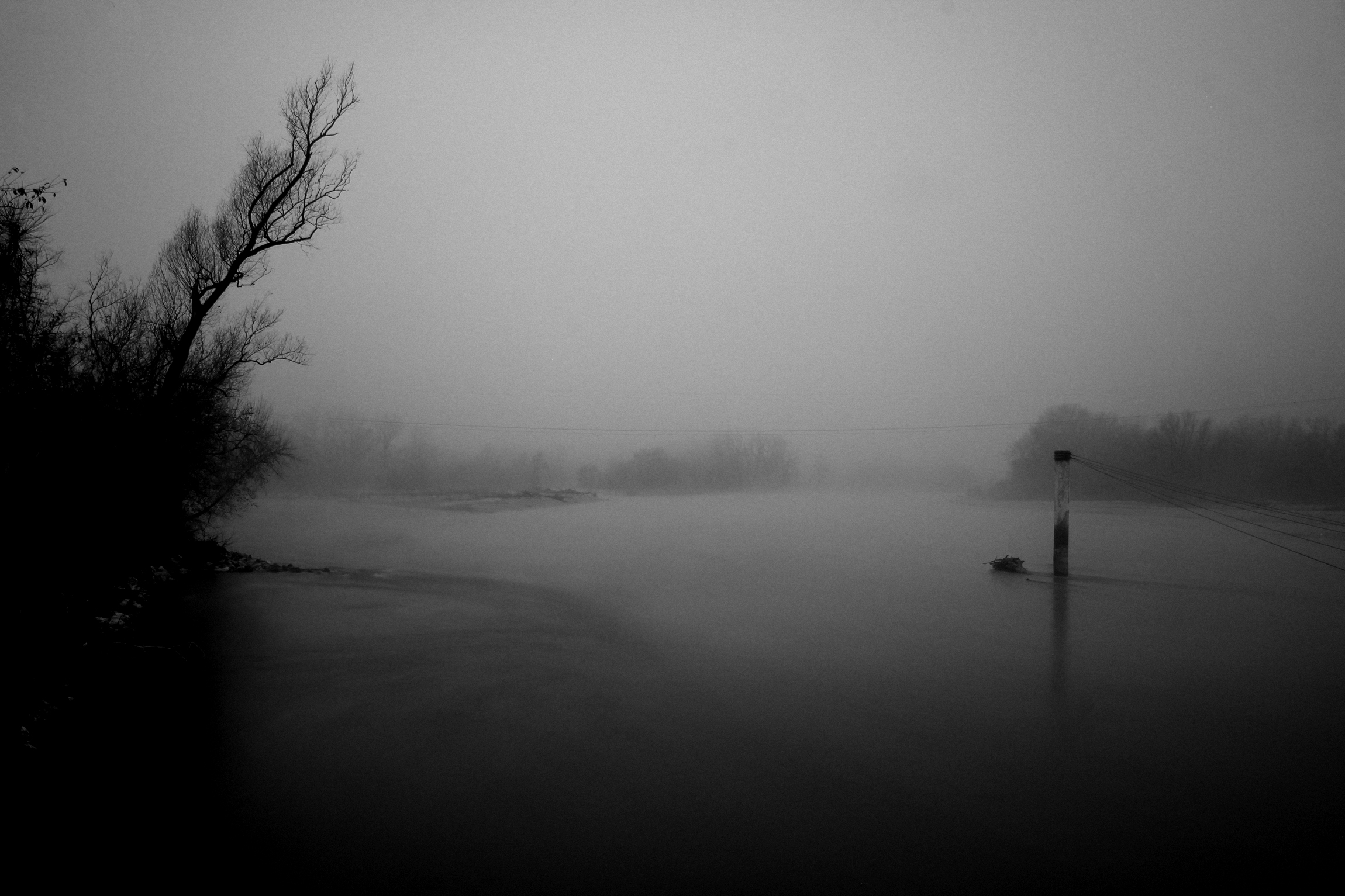 Ticino River from the Ponte delle Barche