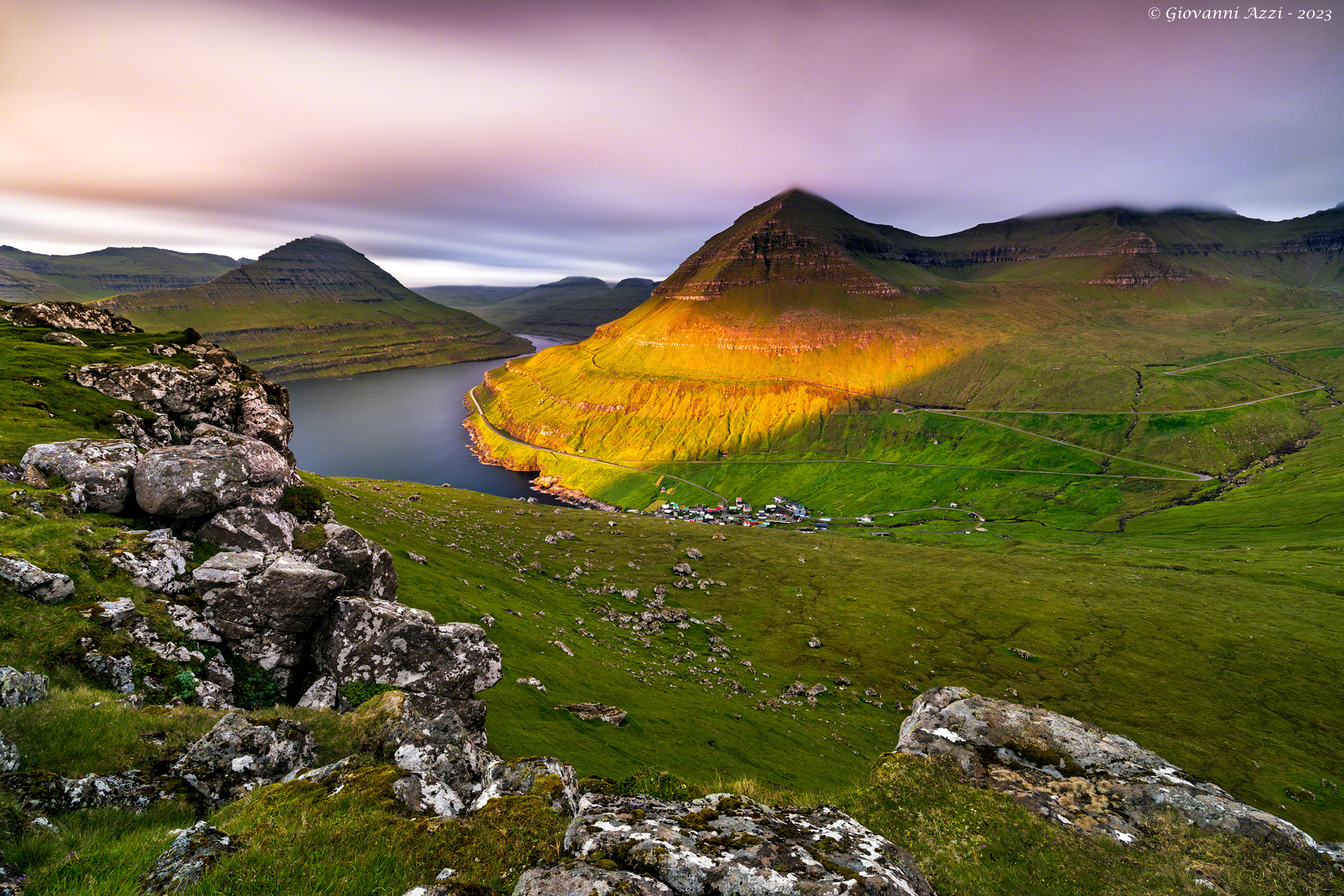 A glimpse of light at dawn