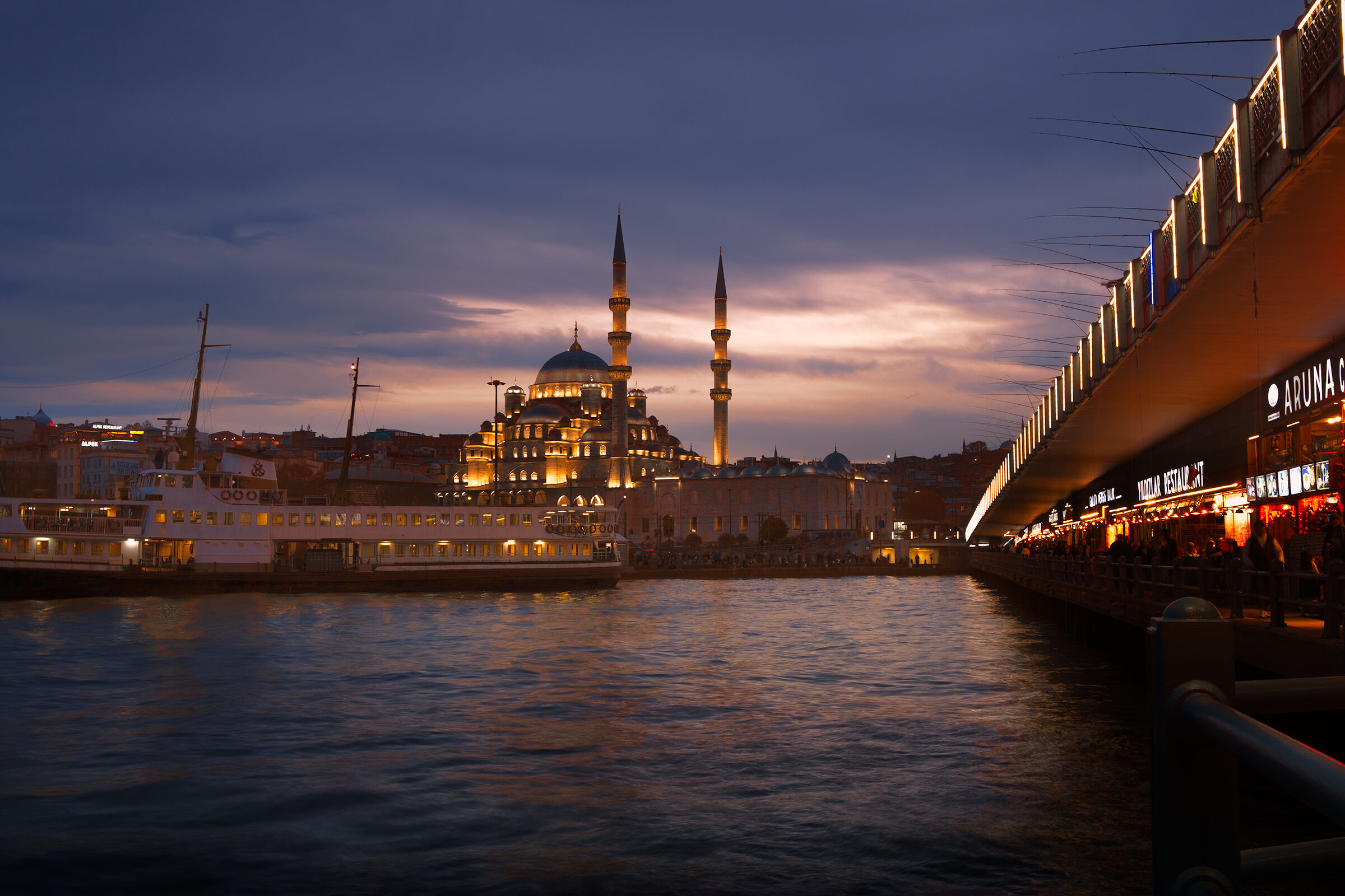 Under the Galata Bridge