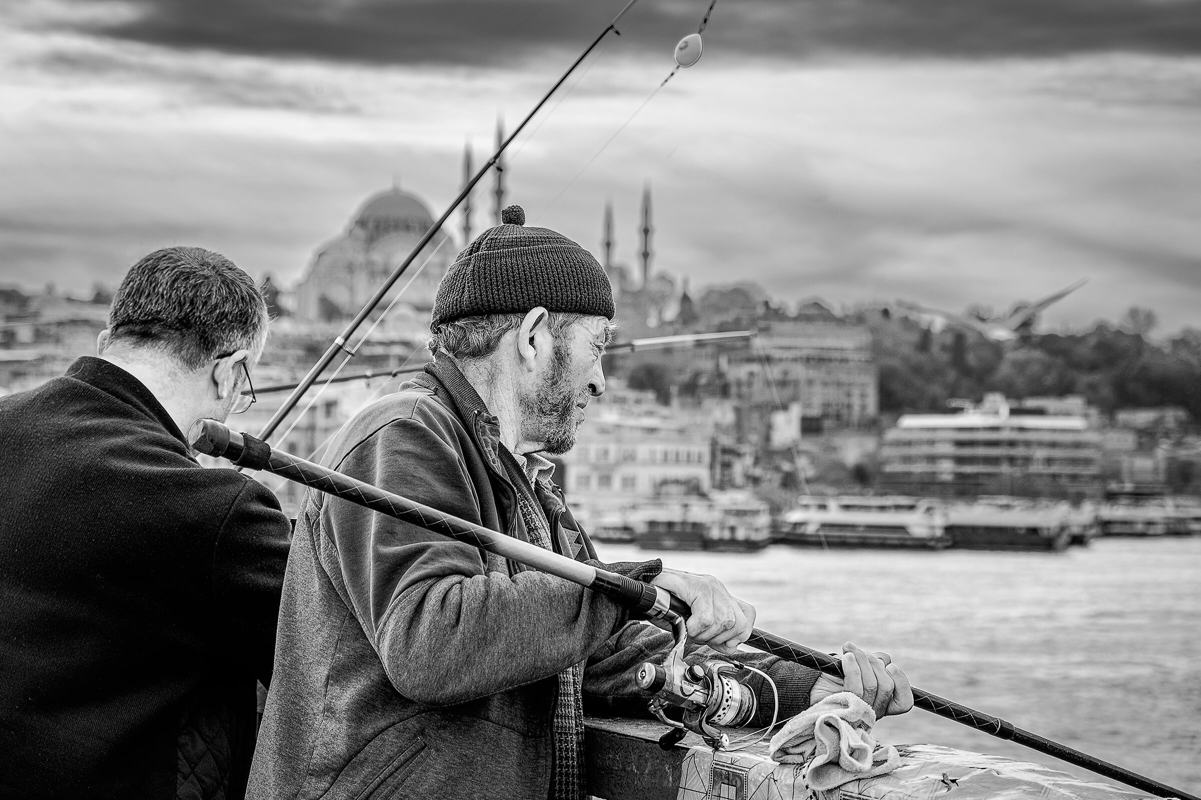 Fishermen on Galata Bridge