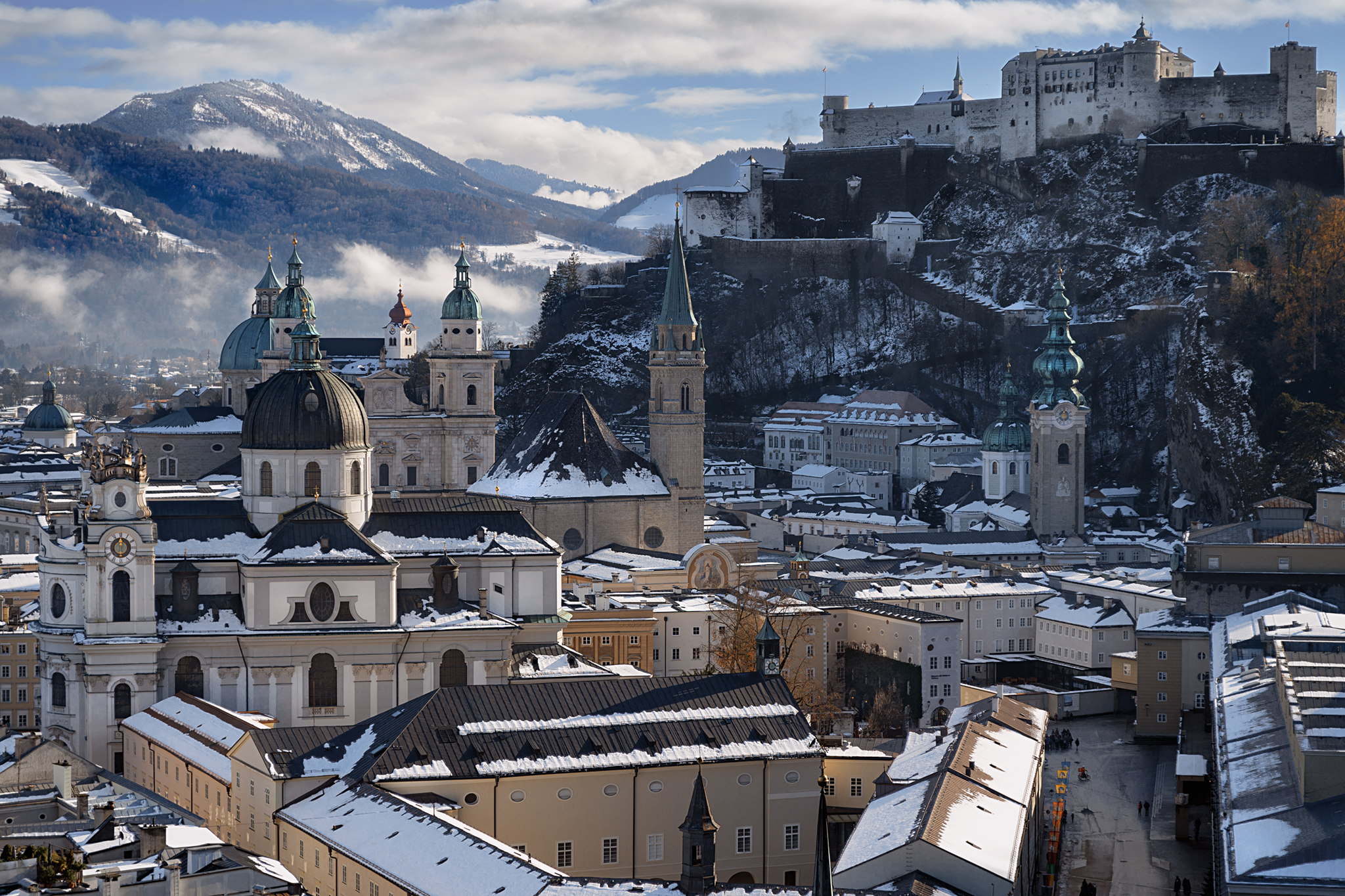 The Austrian charm of Salzburg.