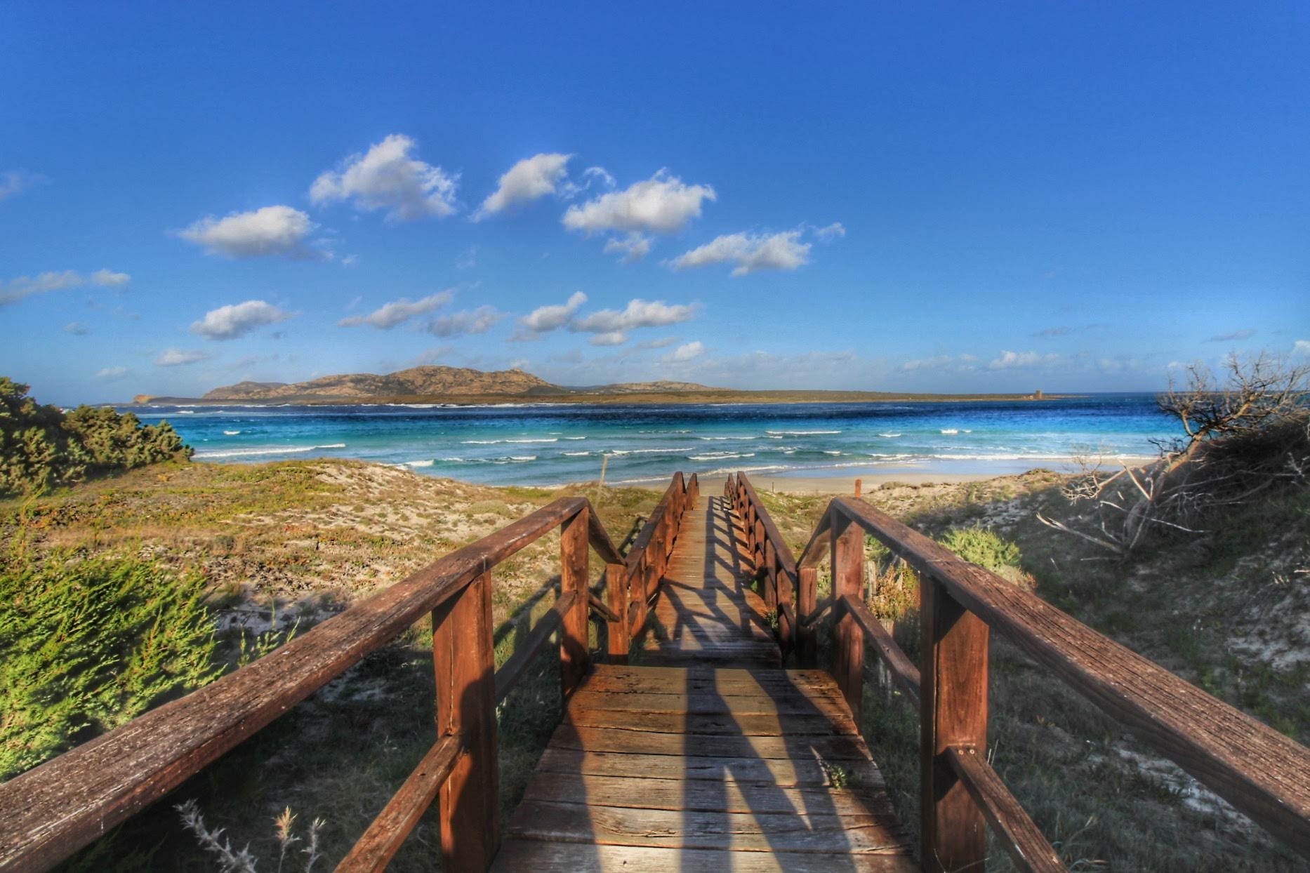 View with the intruder