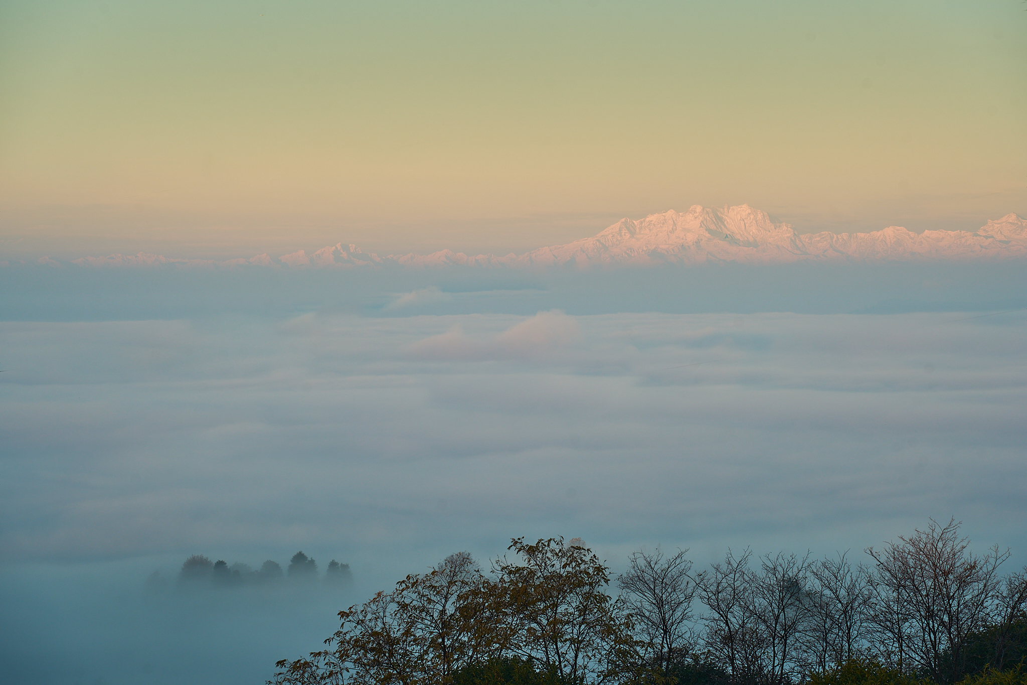 Belvedere di Viganò all'alba