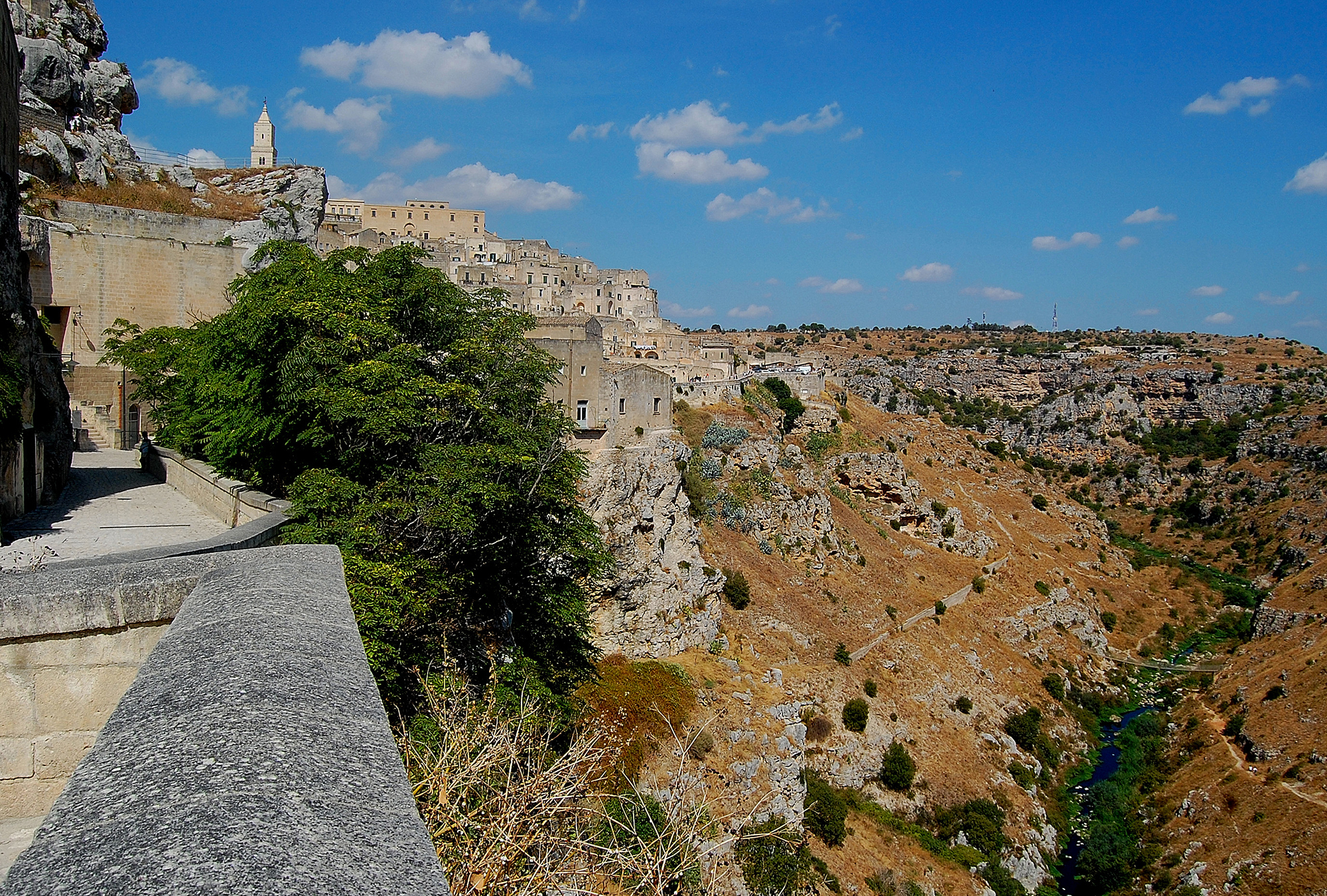 The ravine of Matera