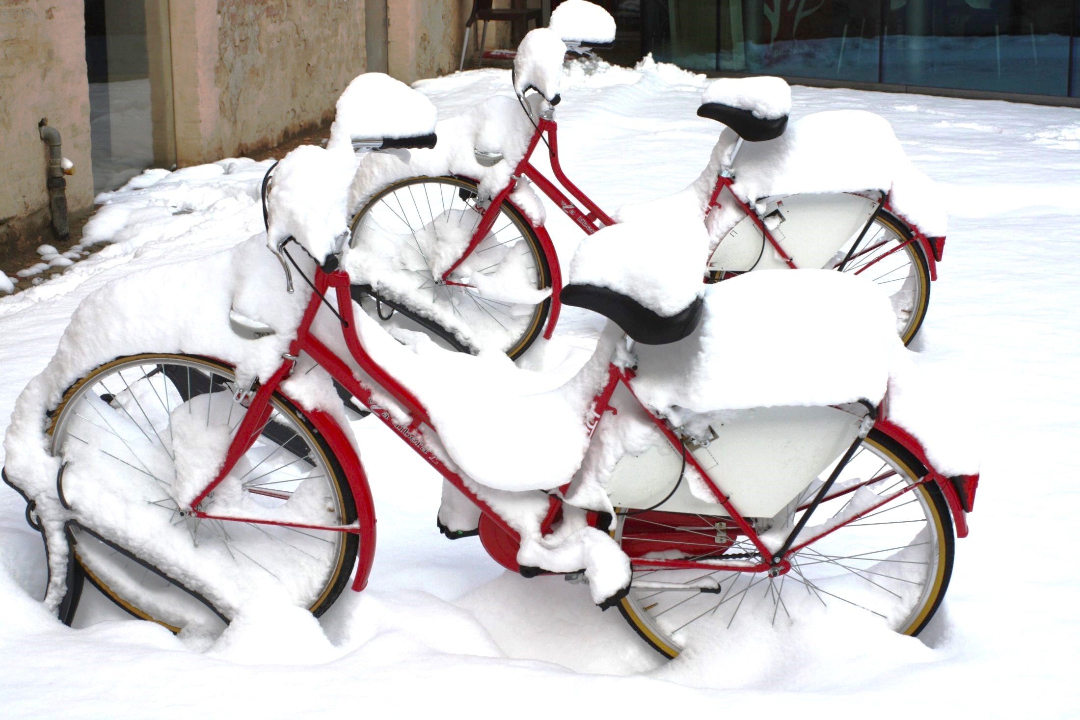 Ah, the snowfall of yesteryear!