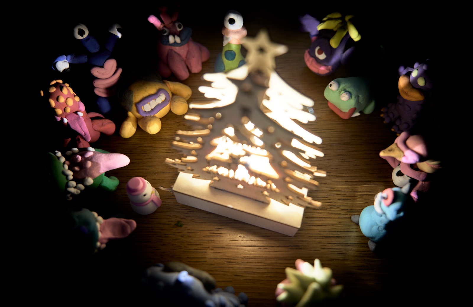 It's Christmas for monsters too