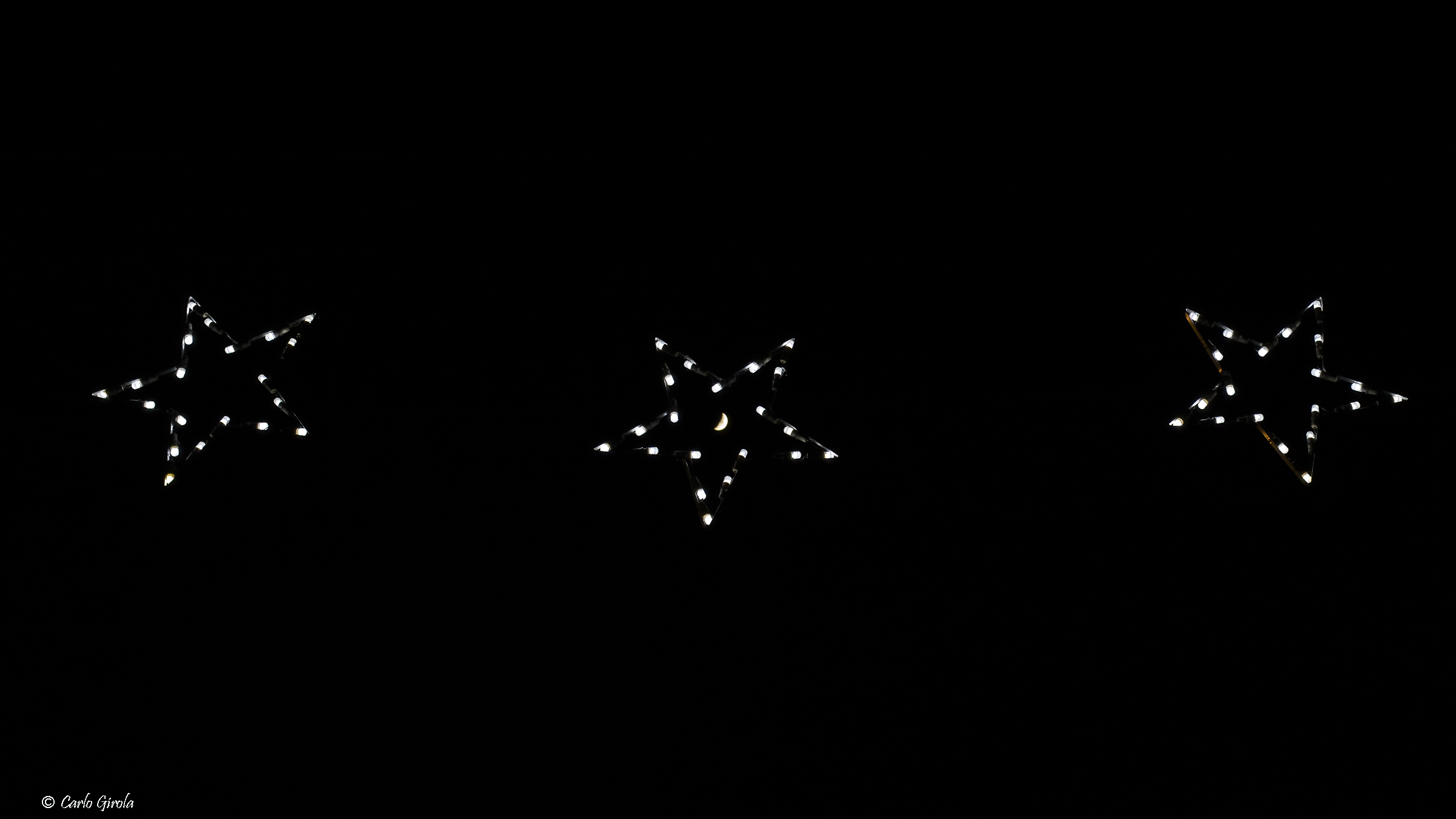 Tre stelle e la luna