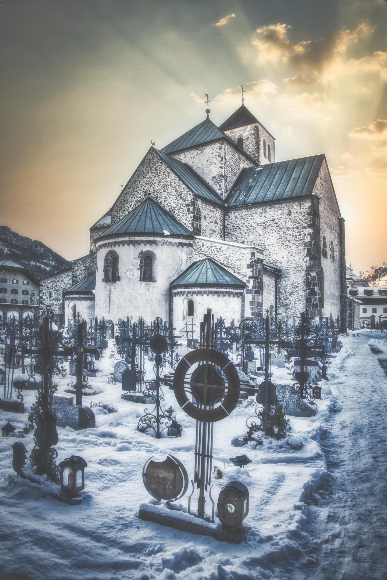 Tramonto a San Candido (Bz)