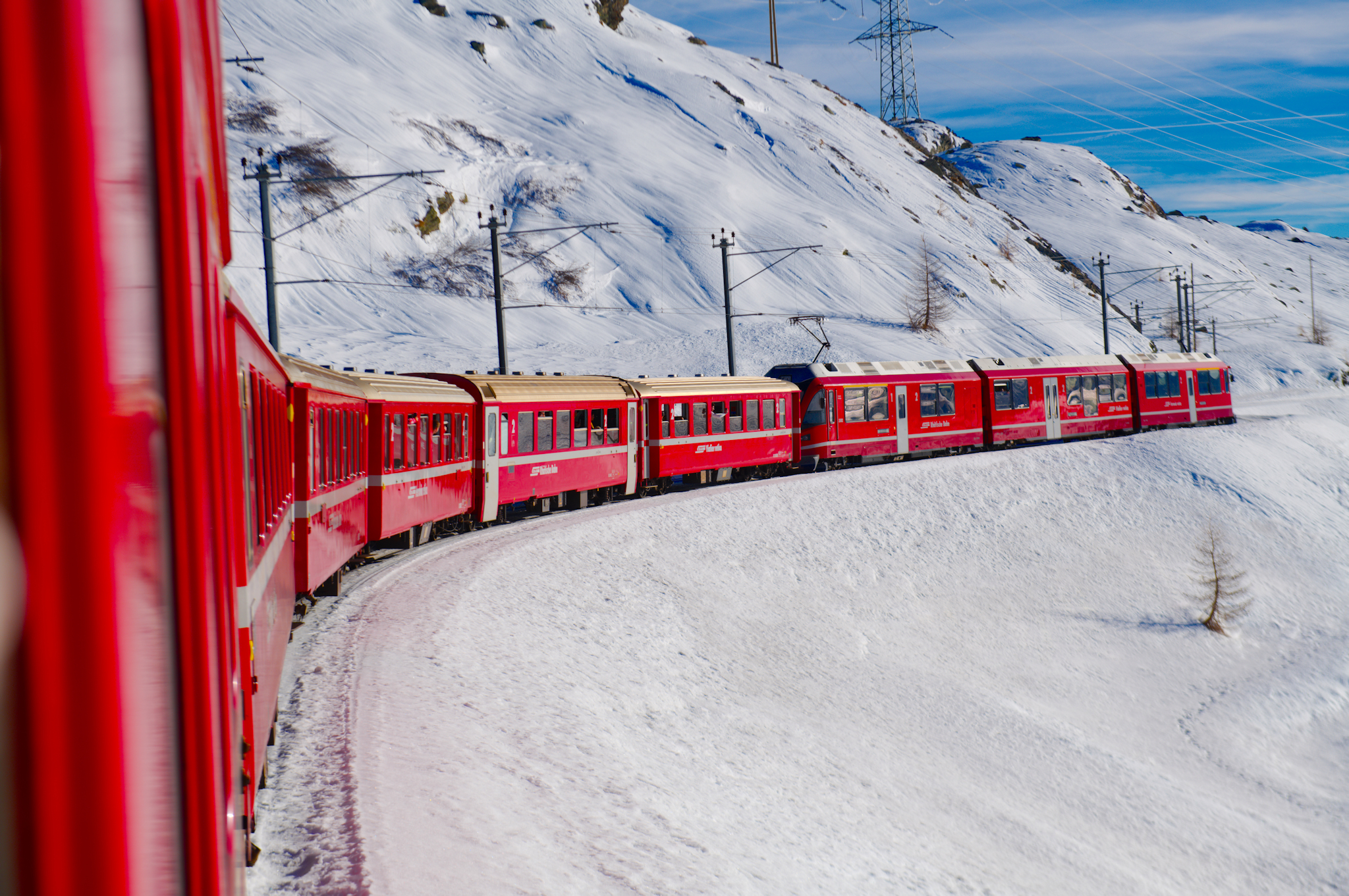 Bernina Red Train