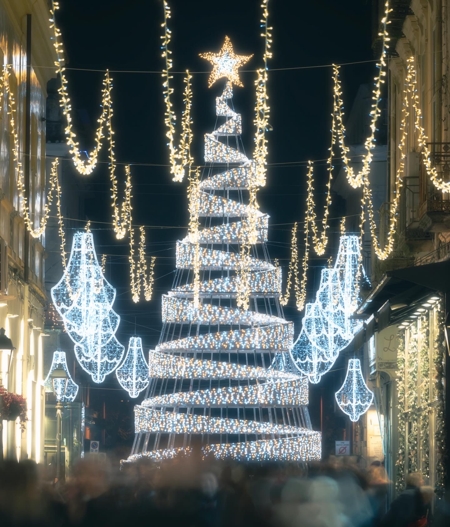 Christmas tree in Caserta