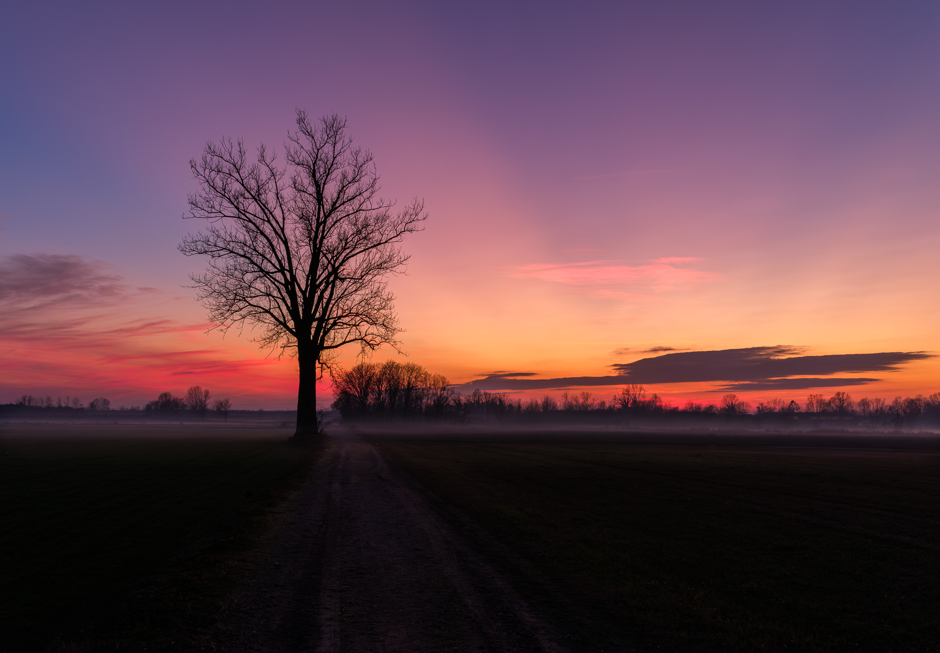 Tranquillità al tramonto