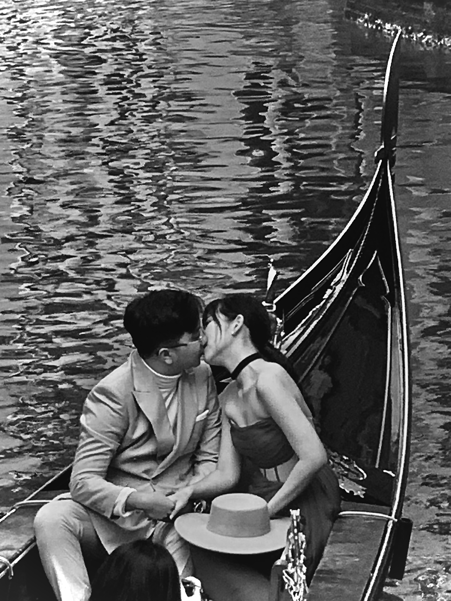 Bacio orientale a Venezia