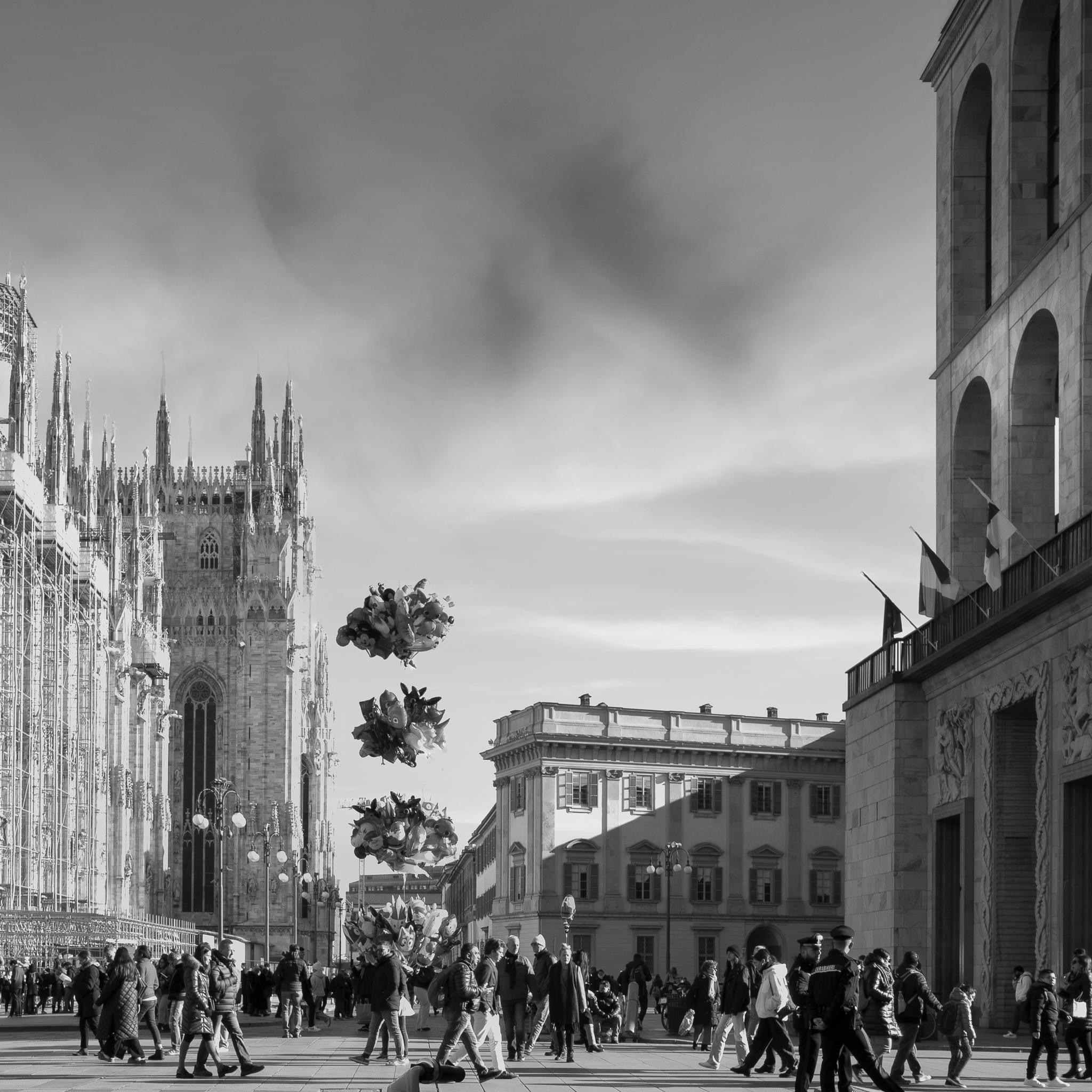 Milano, piazza del Duomo