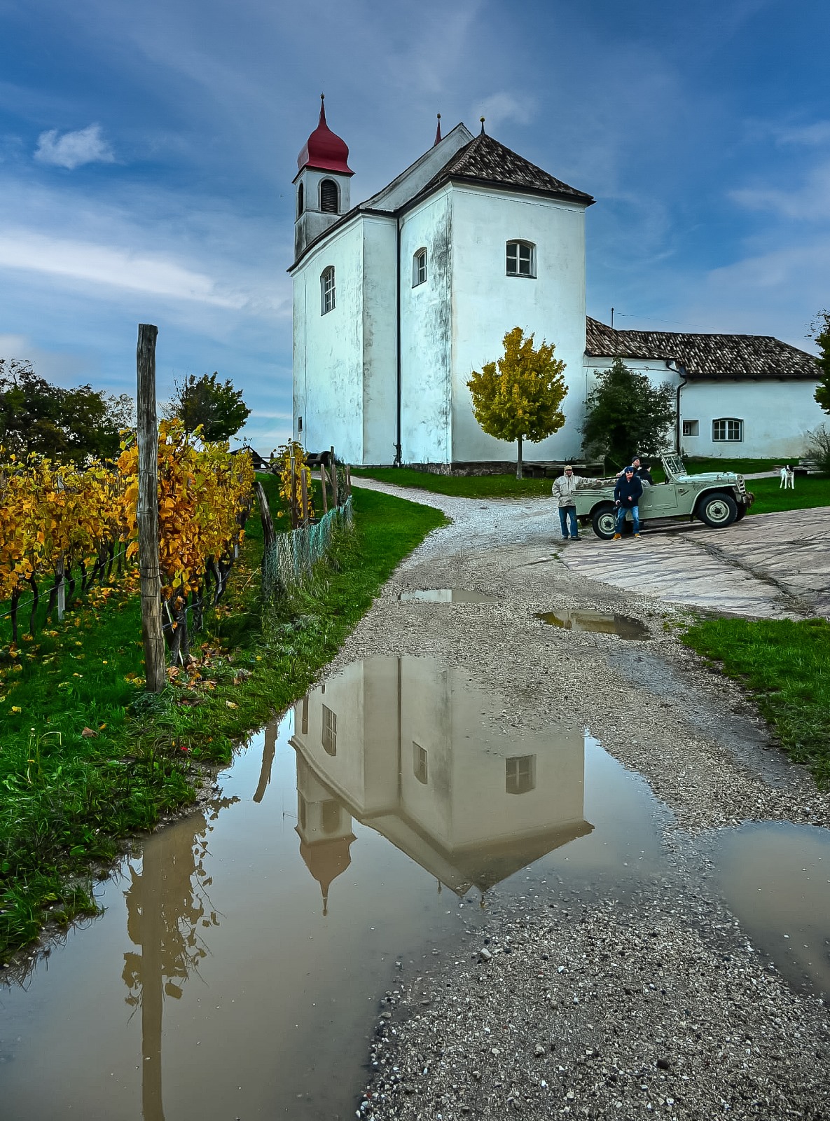 On the cape of Appiano .