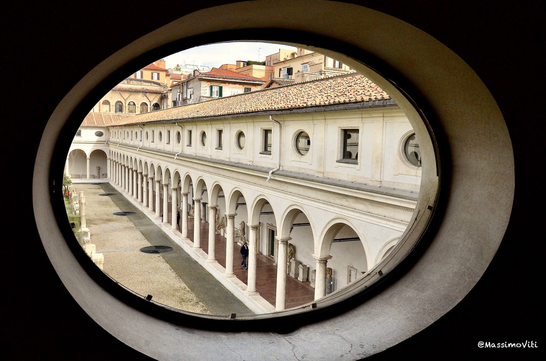 Chiostro di Michelangelo , Terme di Diocleziano - Roma