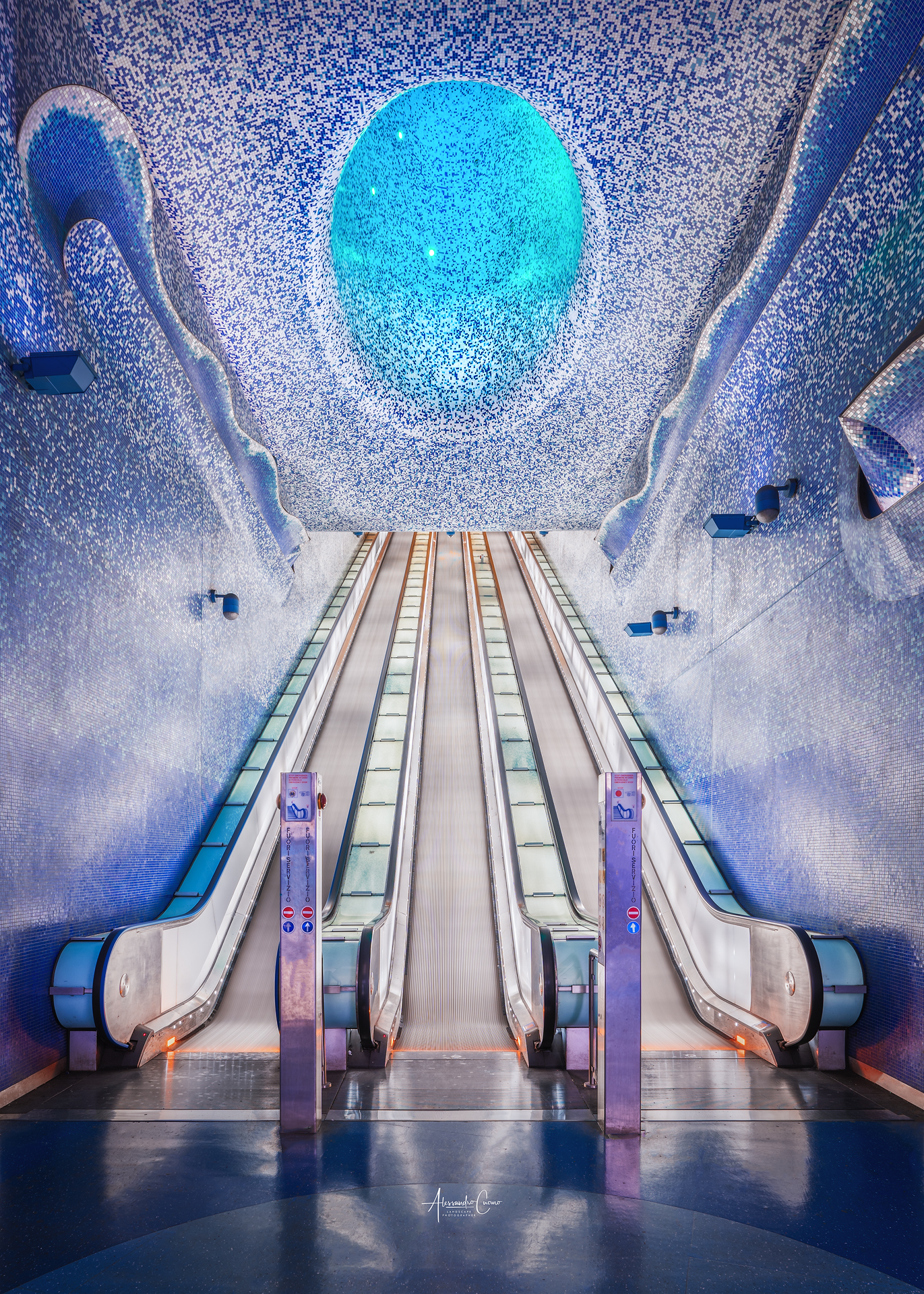 Metro Station Via Toledo Naples
