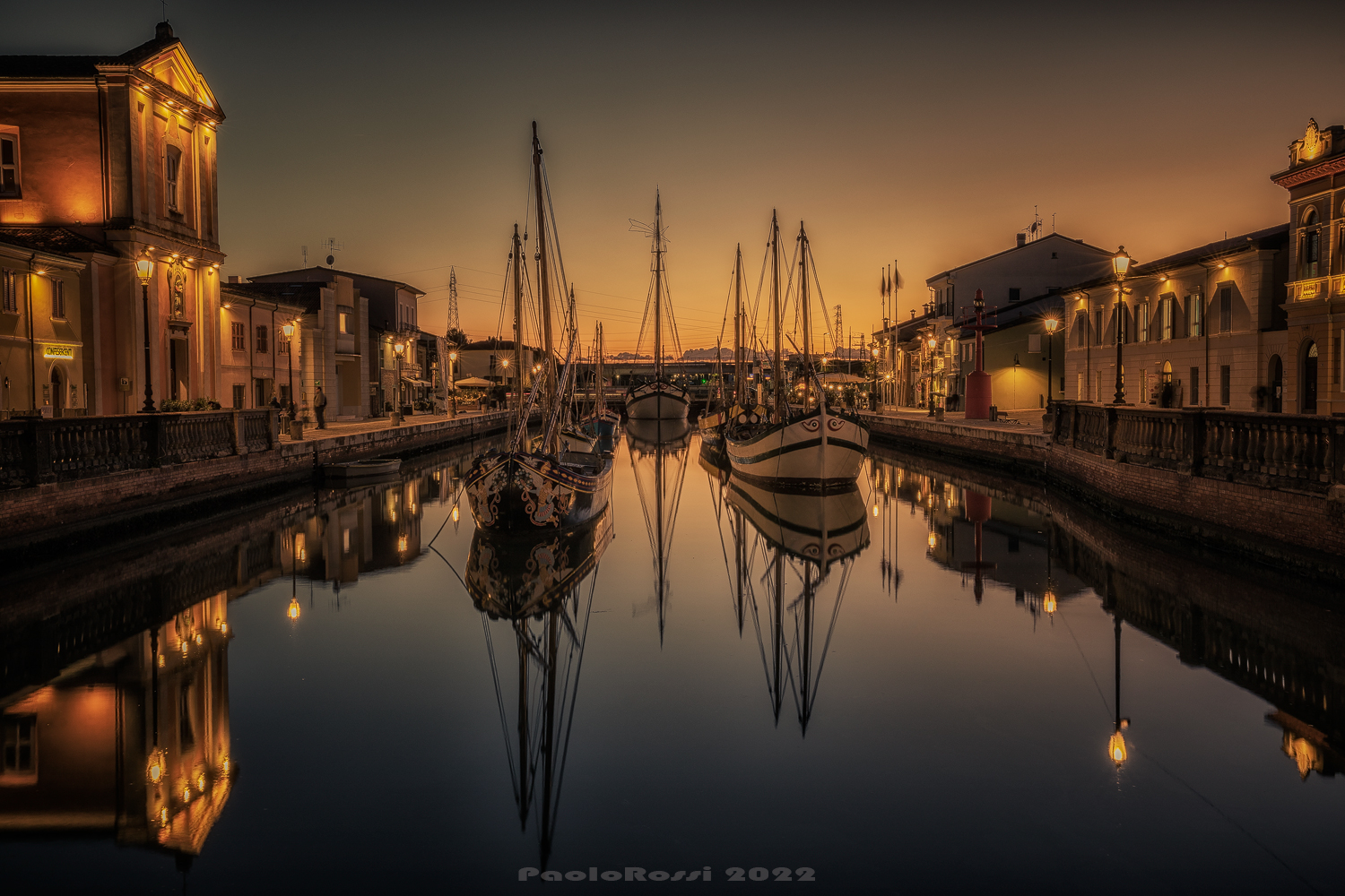 Port of Cesenatico...