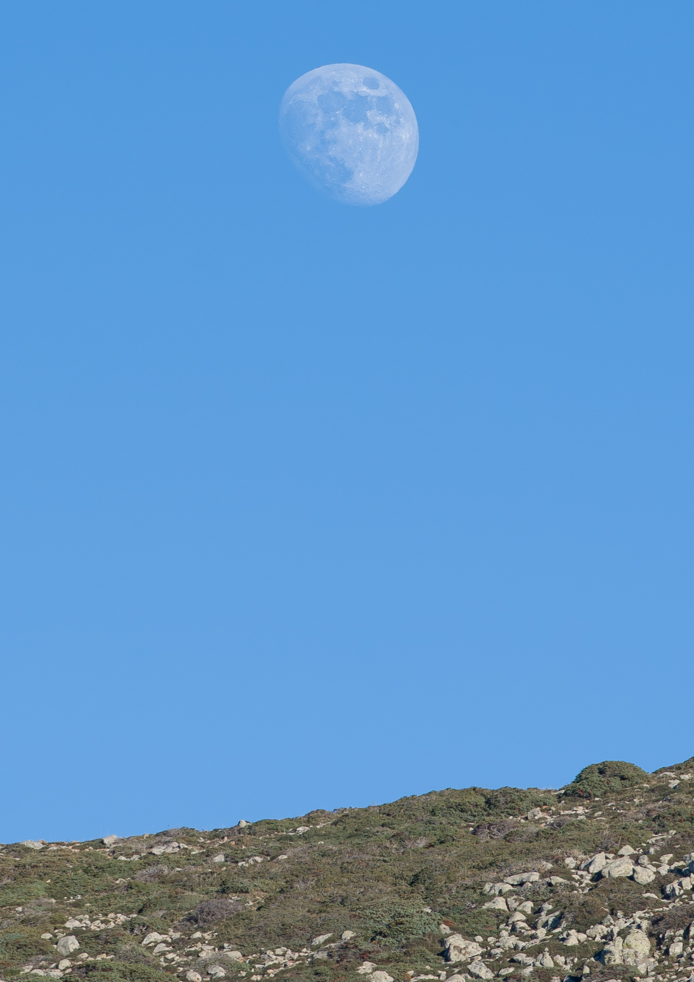 Touching the moon
