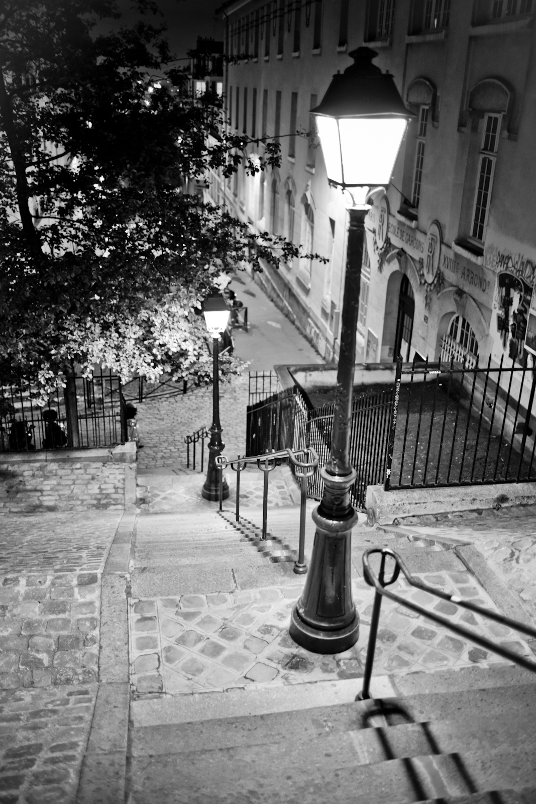 Monte Martre la sera