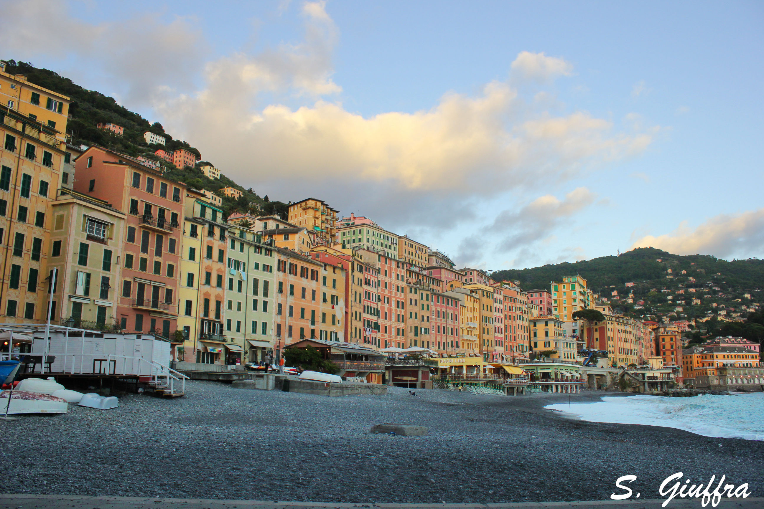 Facciate a camogli