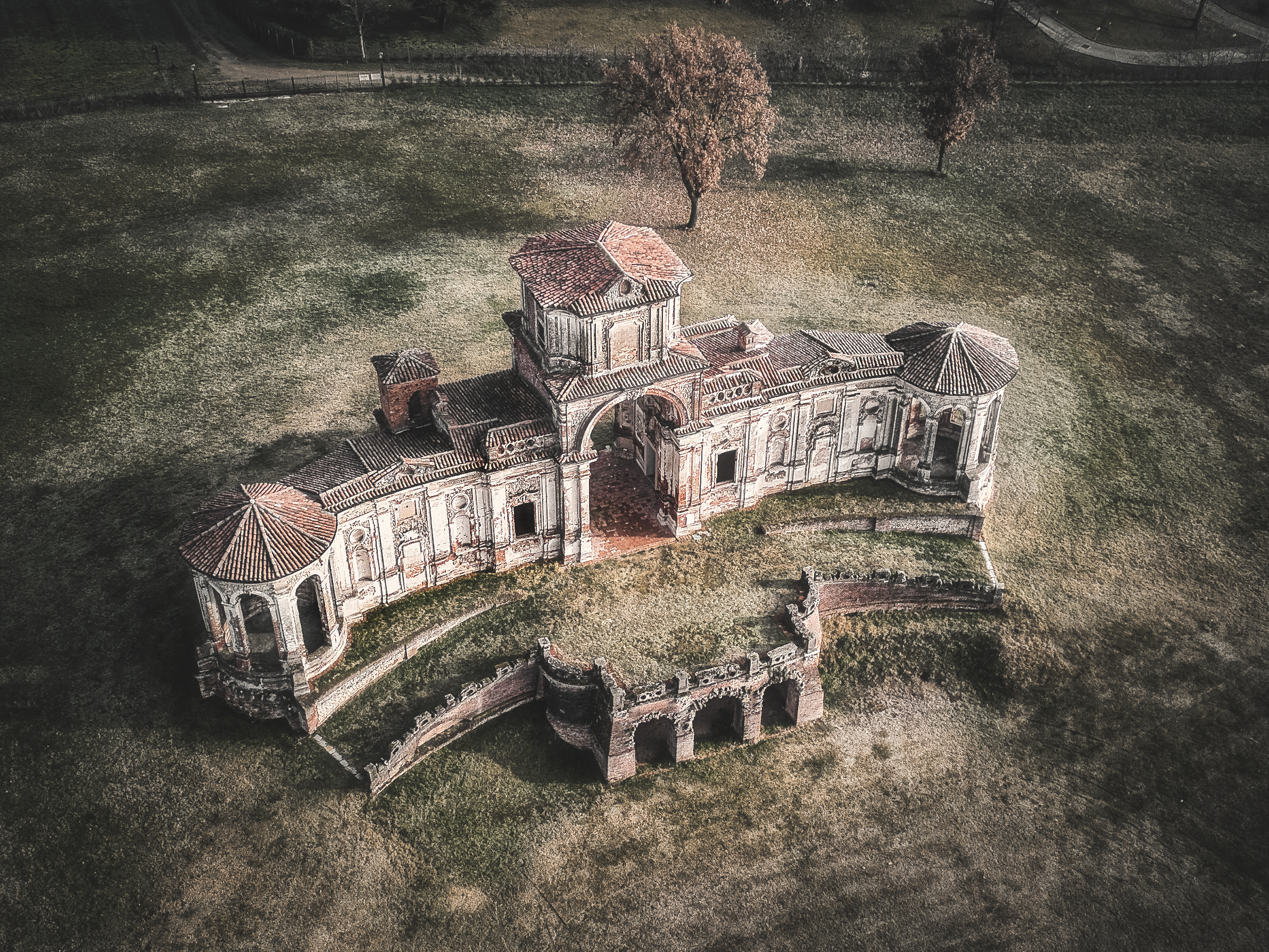 Flying over Chignolo