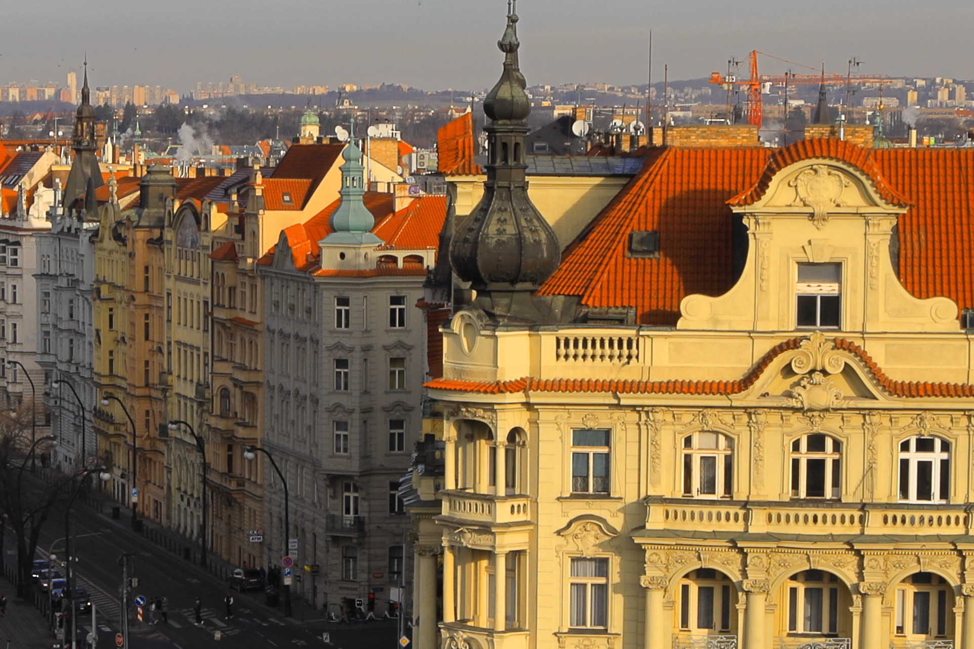 Palazzi sulla Moldova