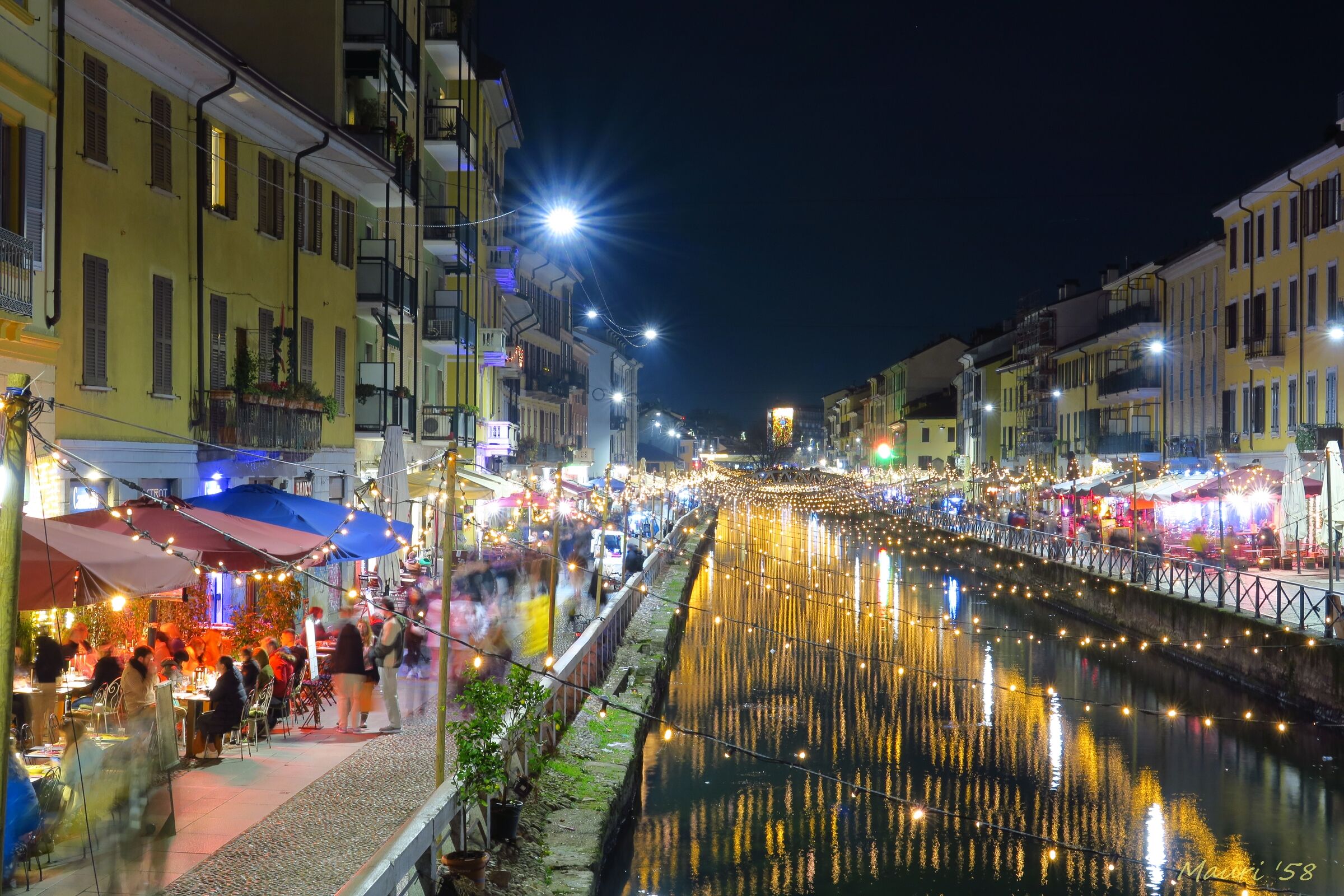 New Year on the Naviglio Grande