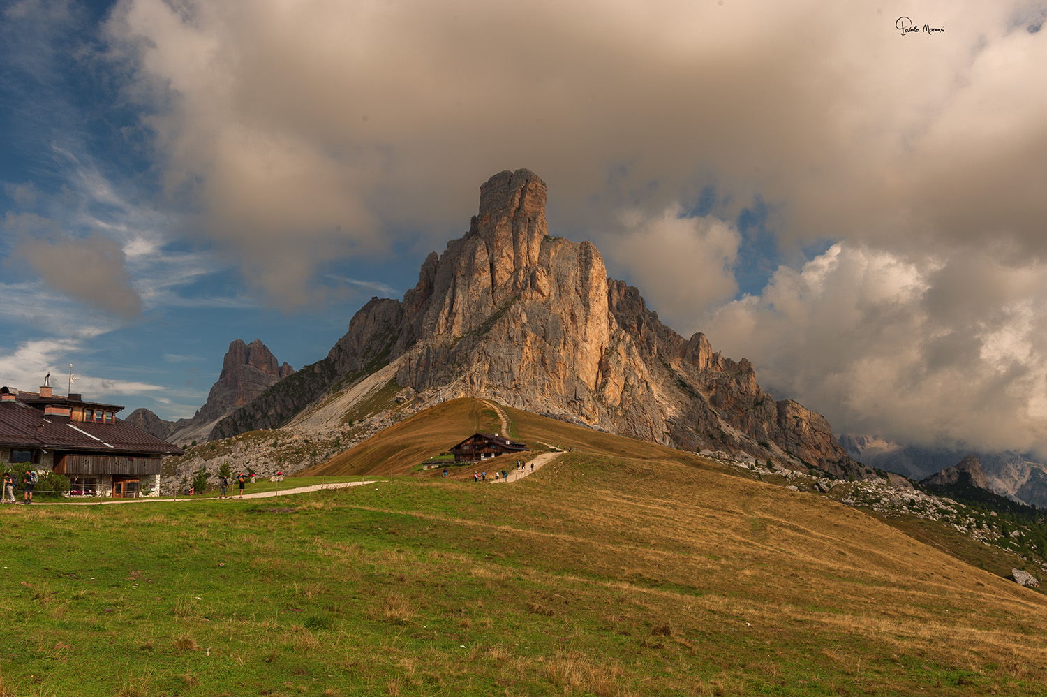 Dolomiti, cima Ra Gusela, passo Giau