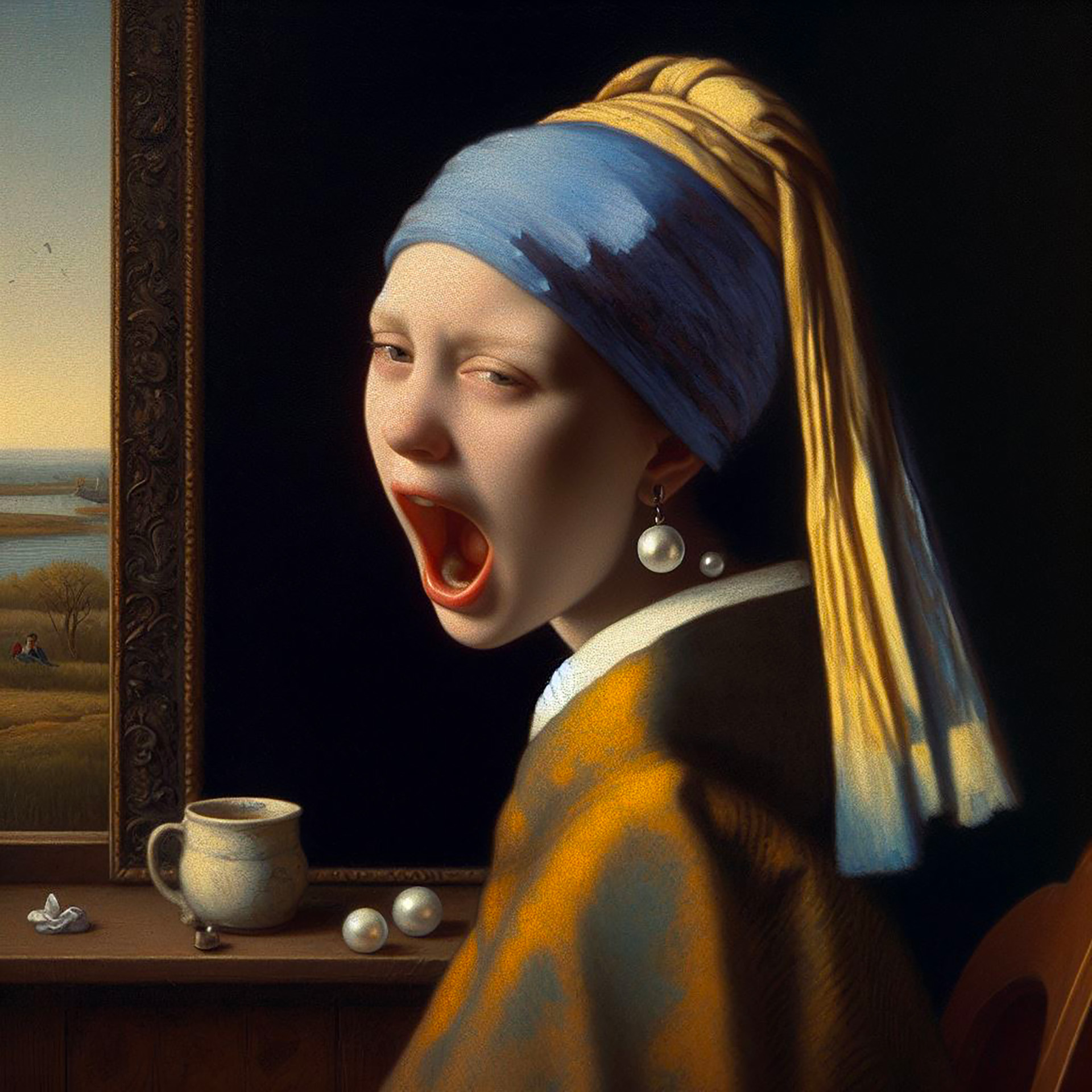 The Artist's Boring Wait