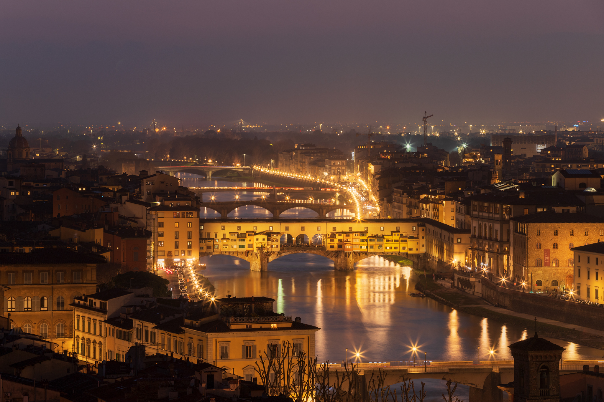 Ponte Vecchio by night