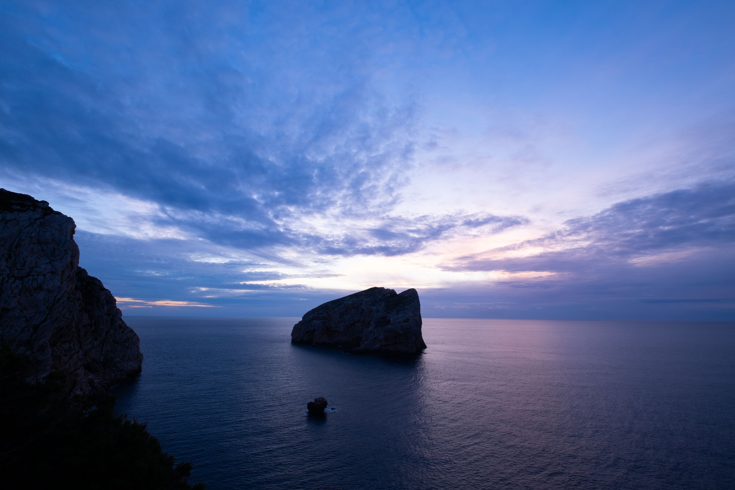 Sunset at Capo Caccia
