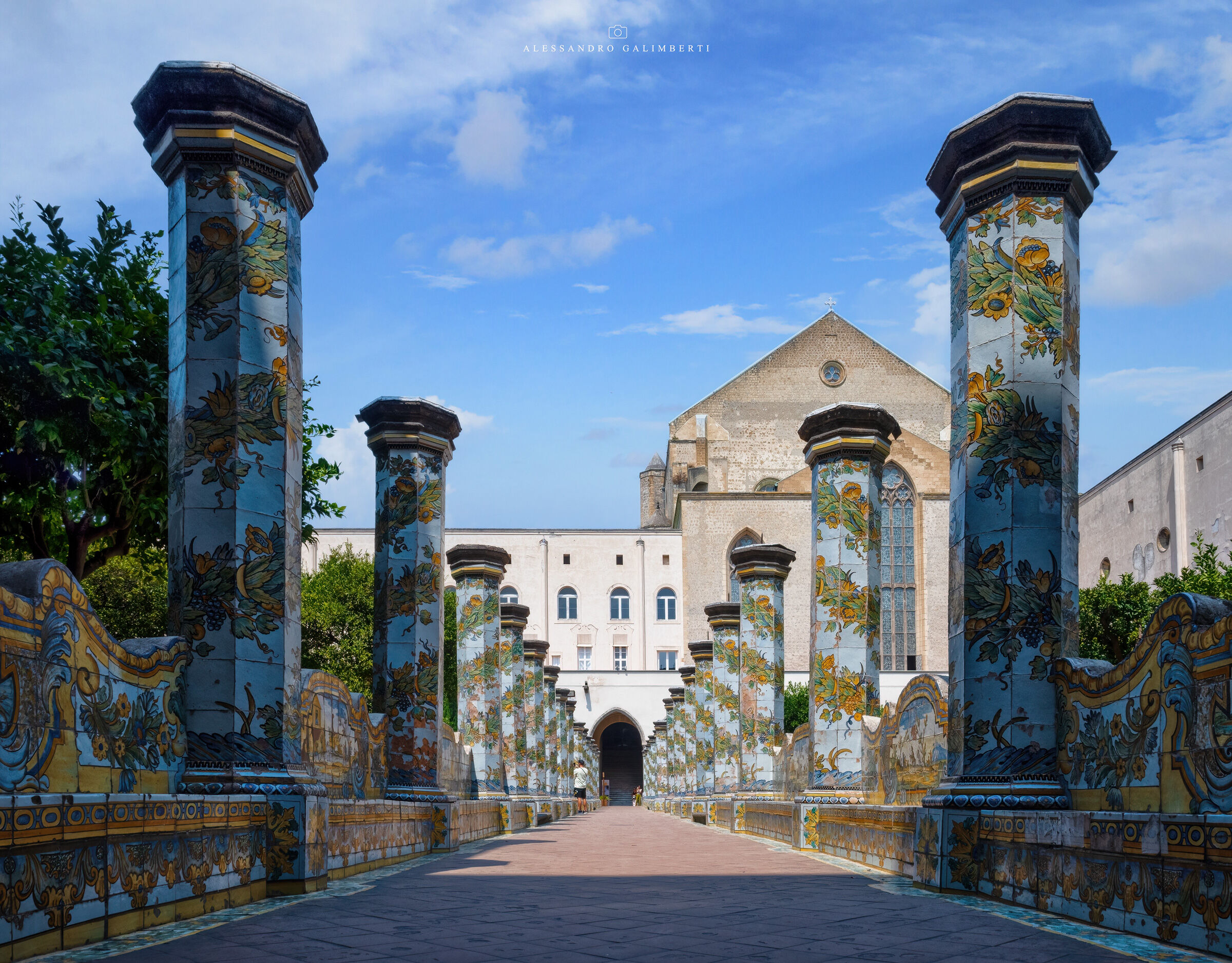 Chiostro maiolicato - Santa Chiara - Napoli