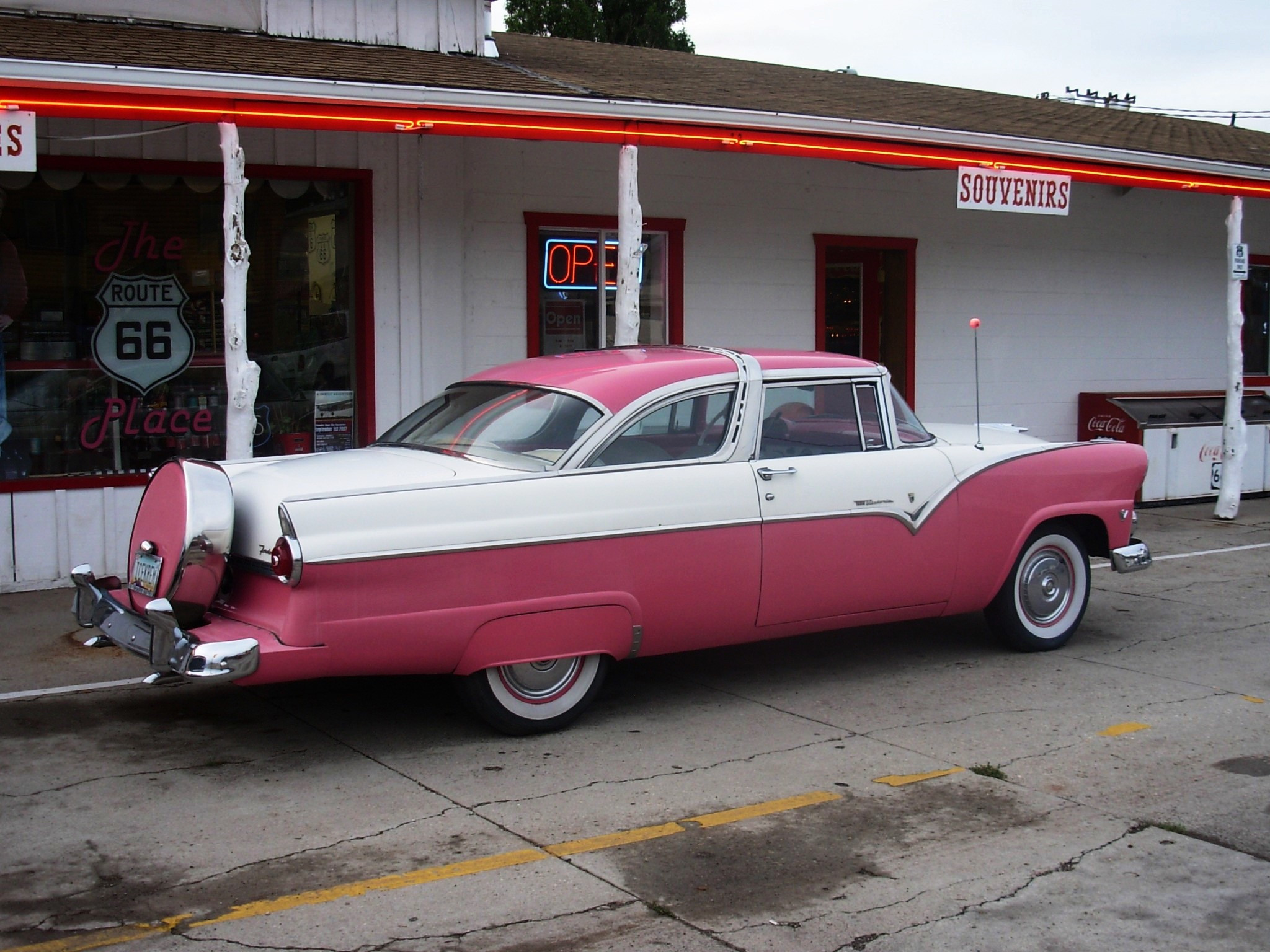 pink cadillac