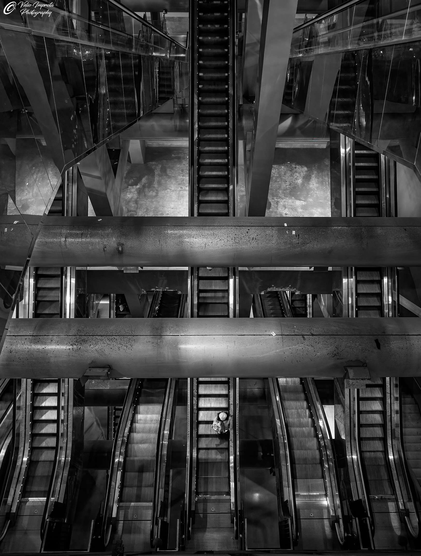 Le scale e la signora