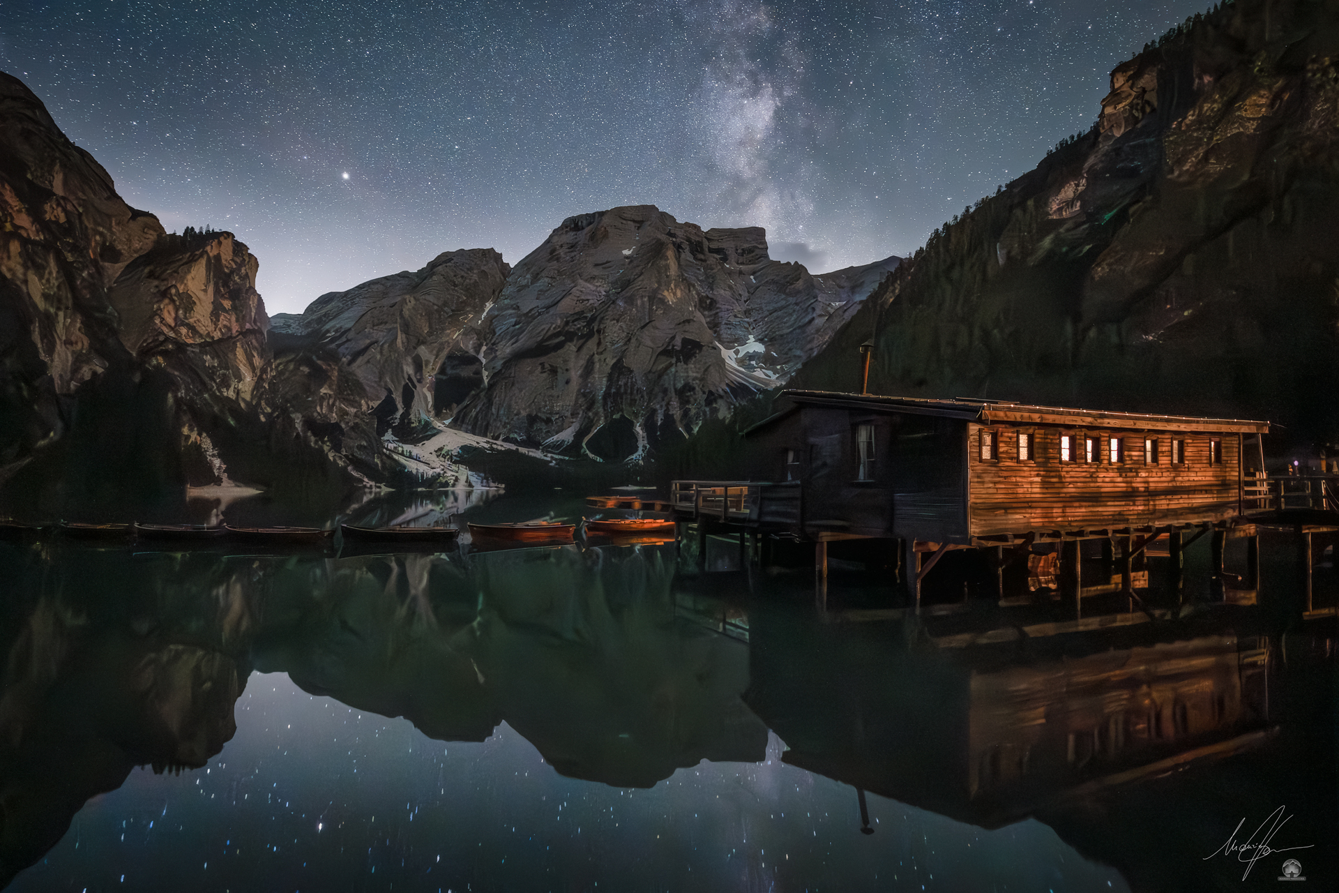 Lake Braies - Milkyway