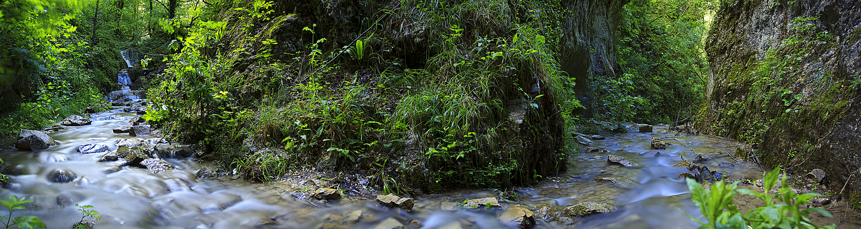 Ruscello panoramica