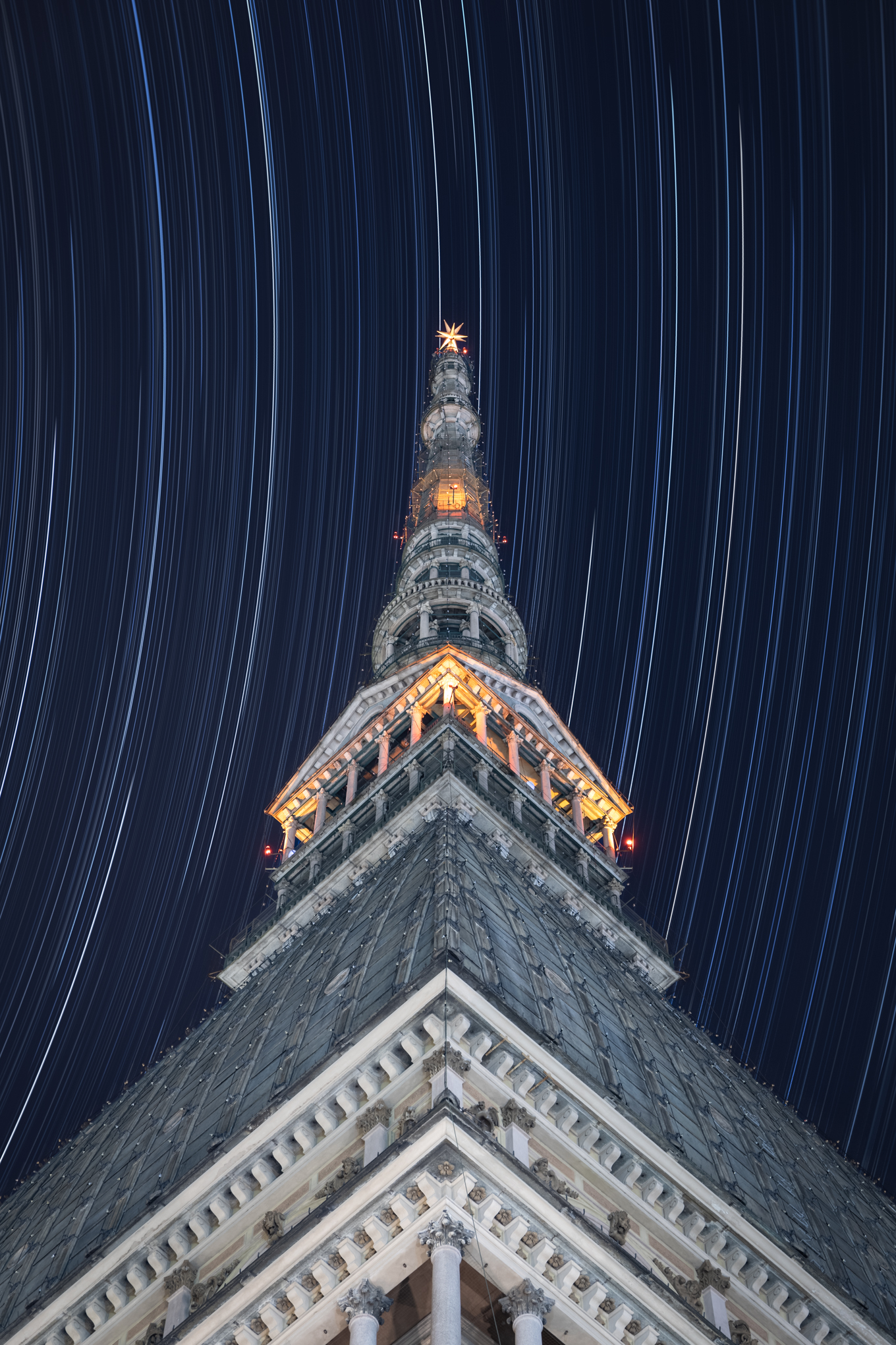 Startrail, Mole Antonelliana
