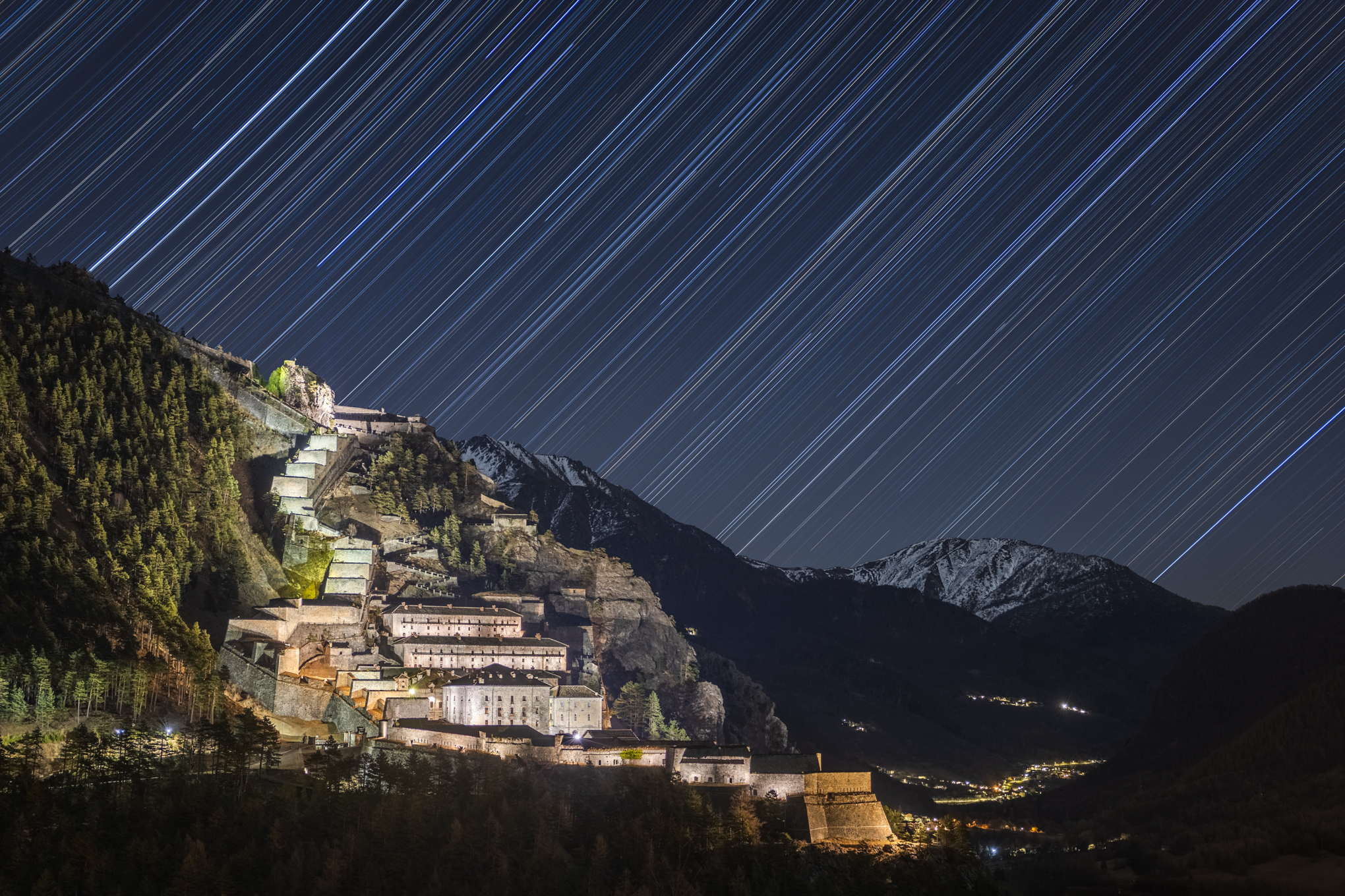 Startrail, Forte di Fenestrelle