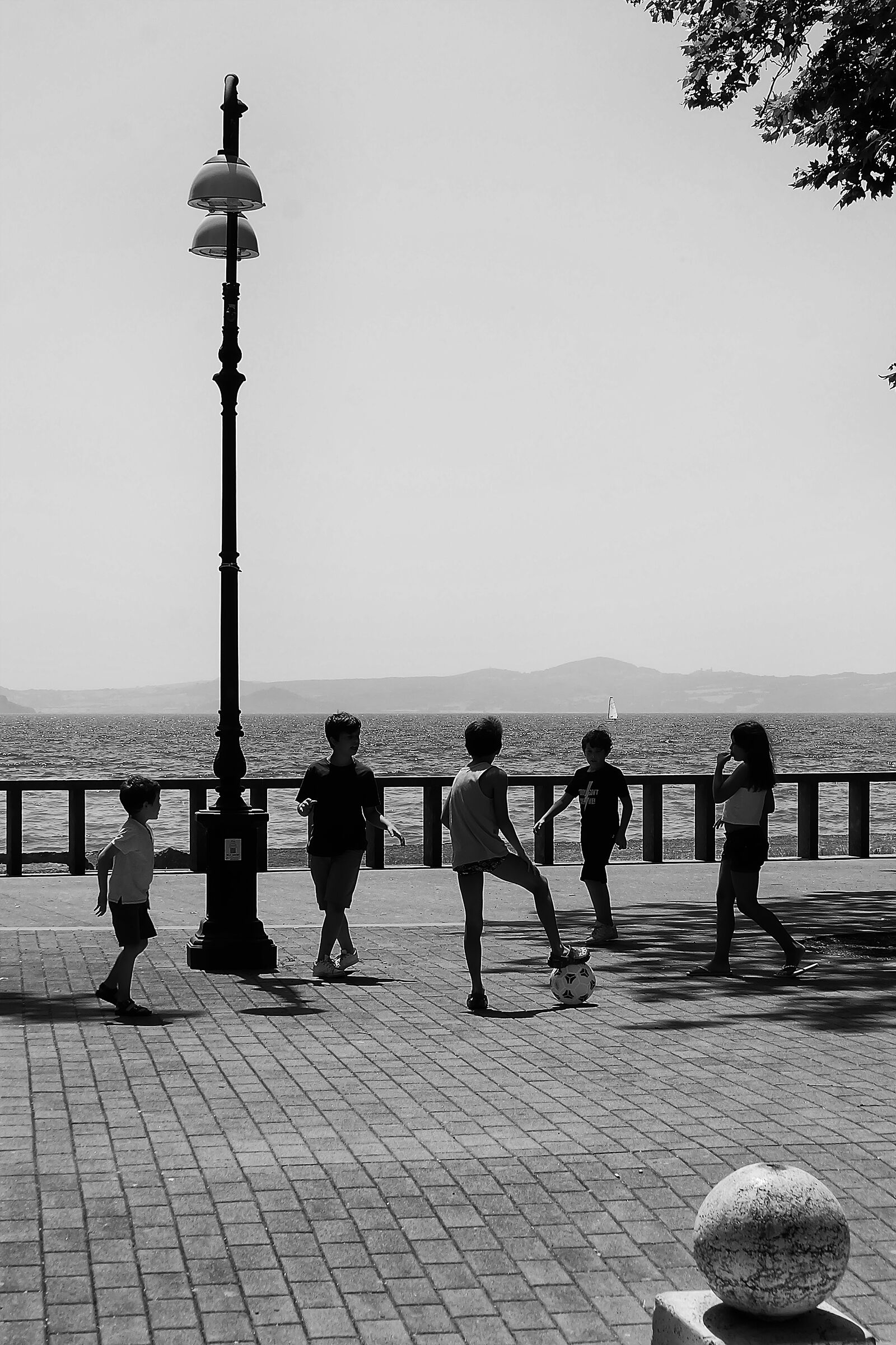 In this country, children still play in the street