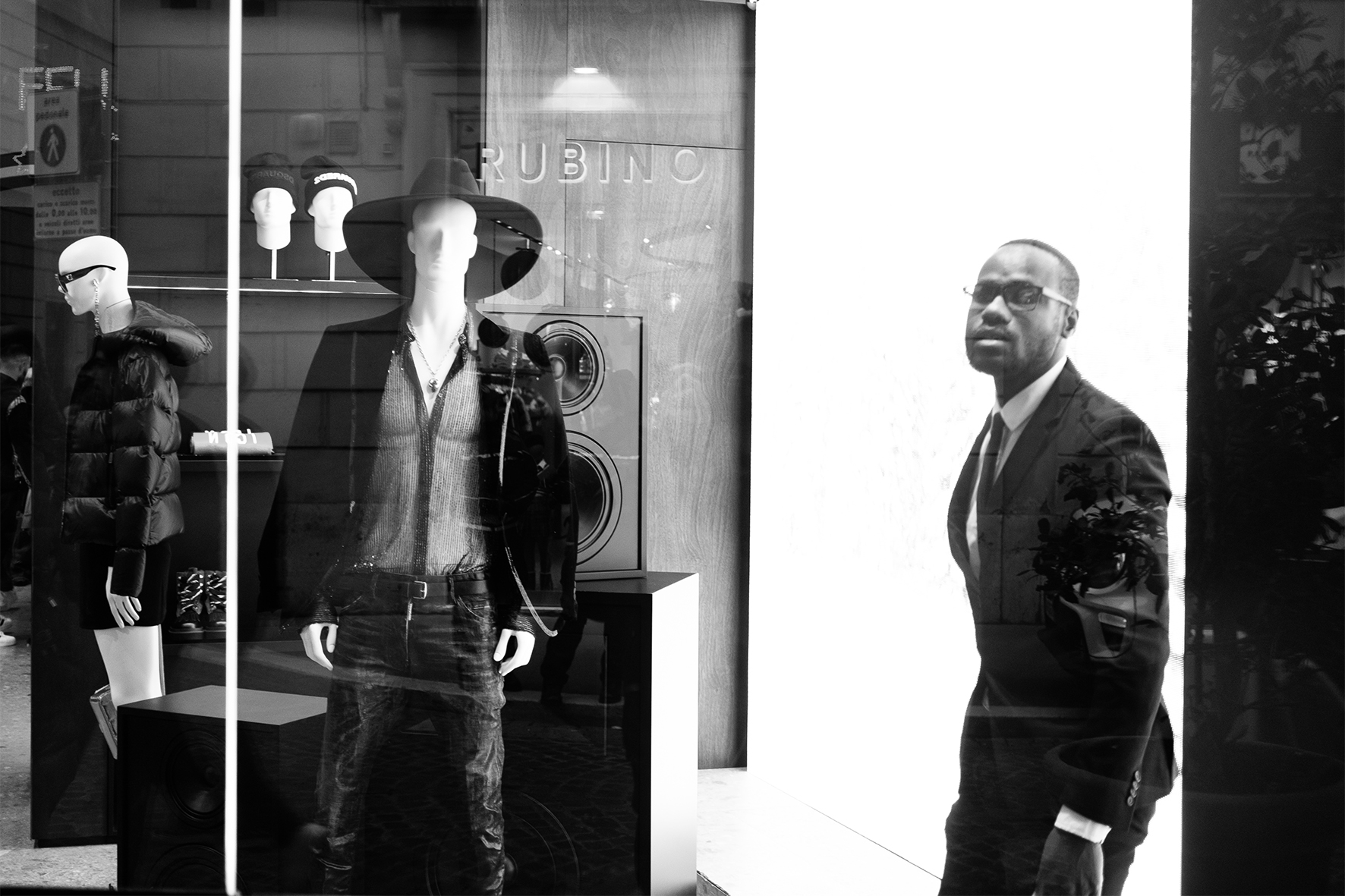 Shop windows in Rome