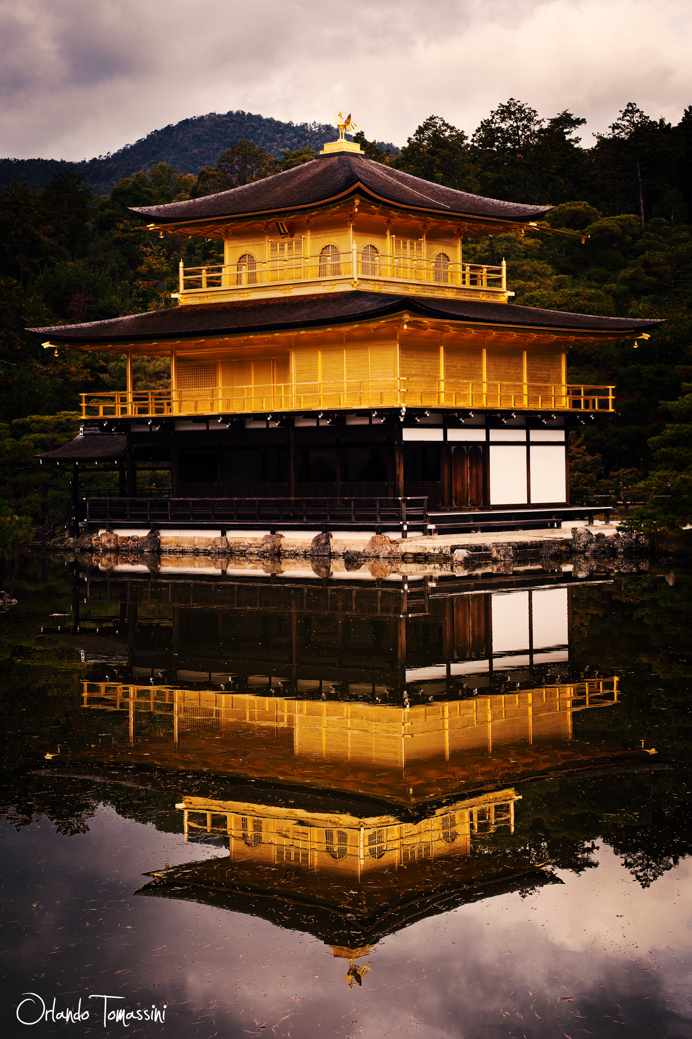 Kinkaku-ji allo specchio