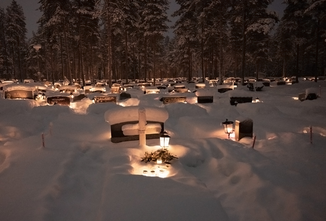 Il cimitero nel bosco