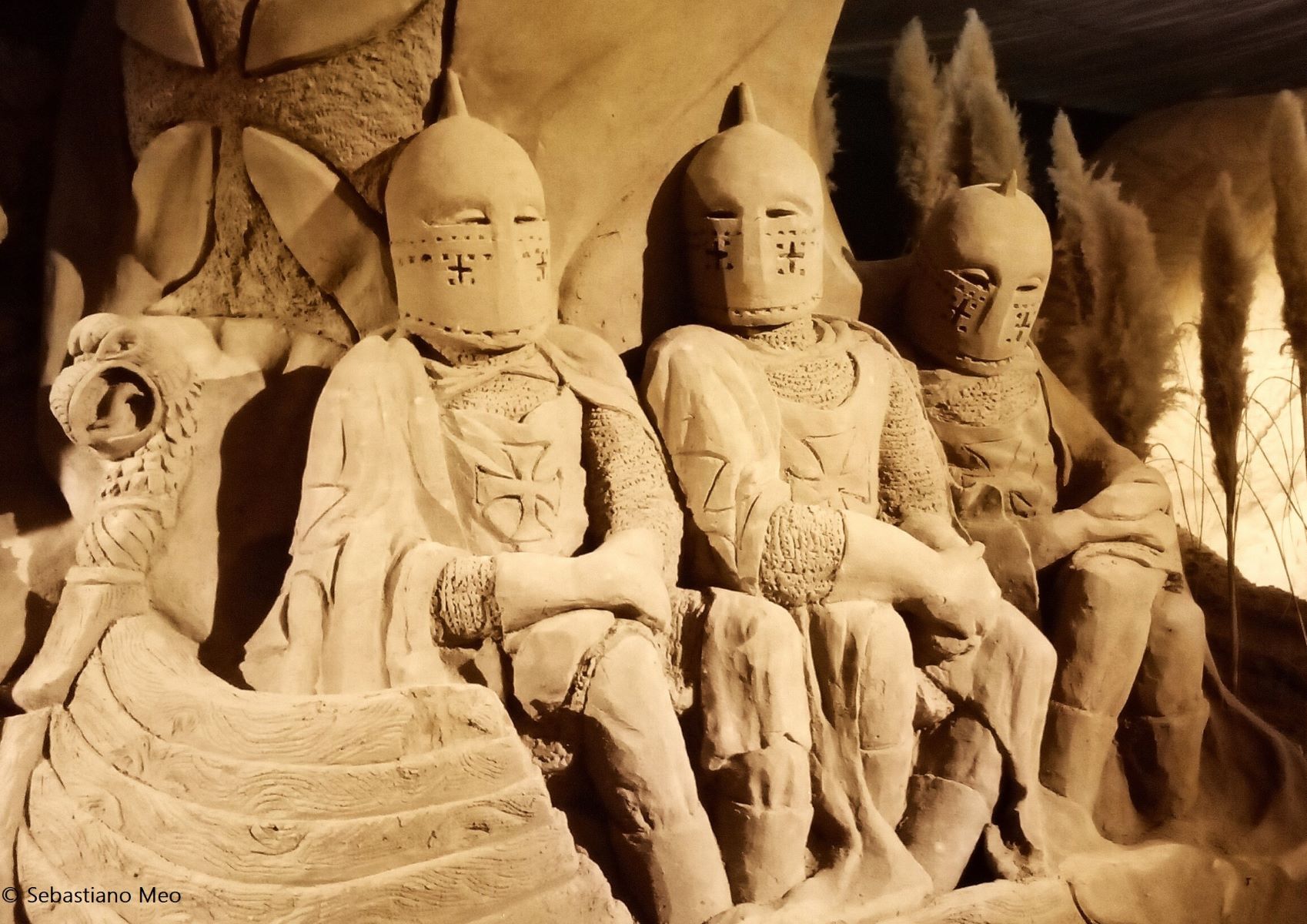 Il Presepe di Sabbia di Lignano Sabbiadoro - I Templari