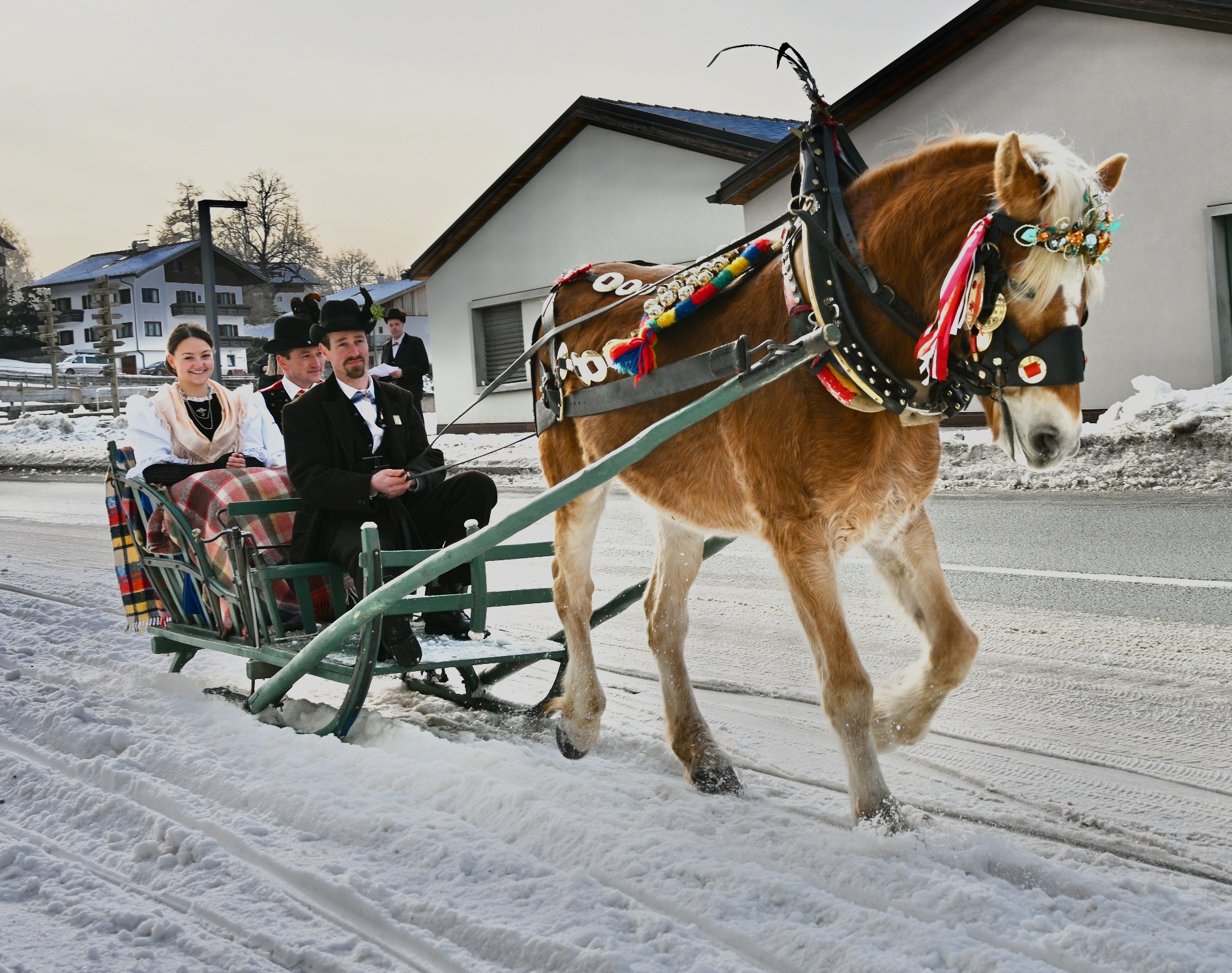 Matrimonio contadino a Castelrotto BZ